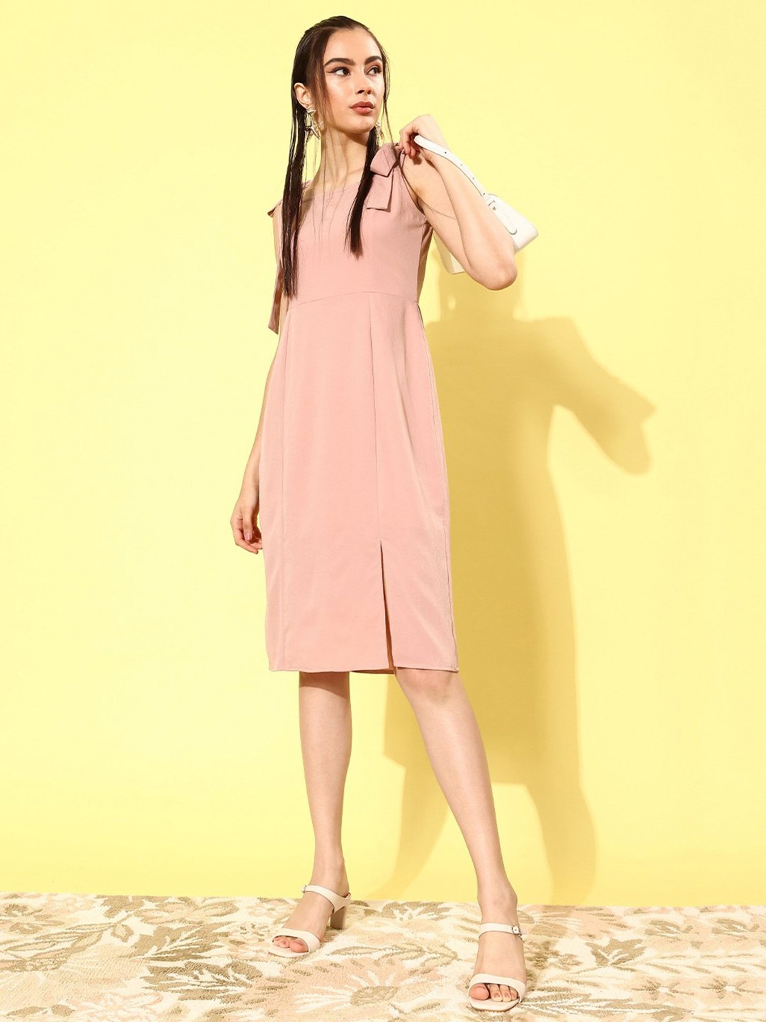 Gerbera Pink Dress | Teuta Matoshi