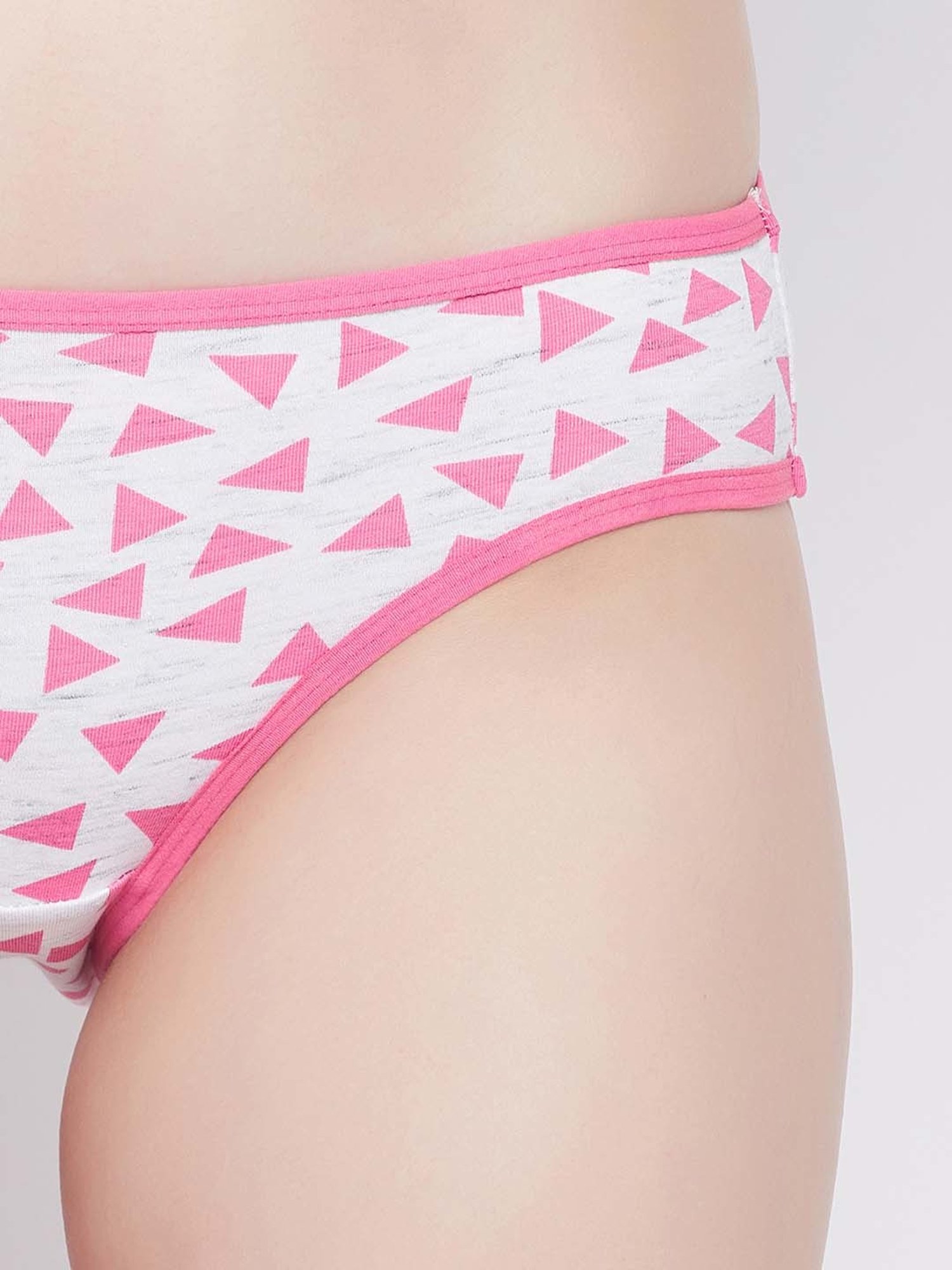 Buy Clovia Grey Printed Cotton Bikini Panty for Women's Online @ Tata CLiQ