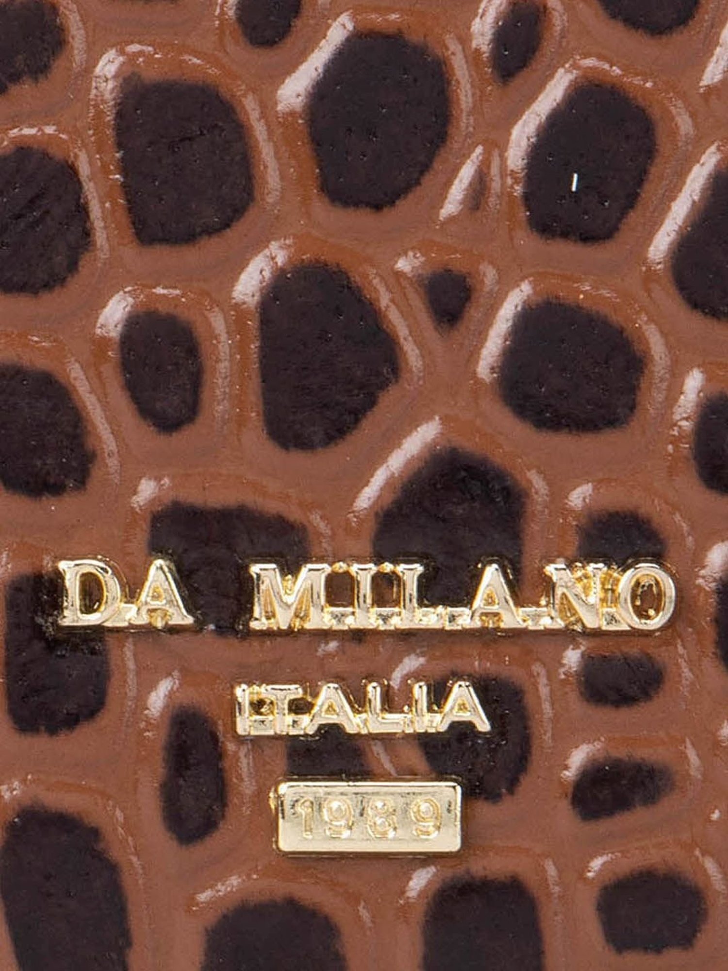Buy Da Milano Brown Textured Jewellery Pouch Online At Best Price