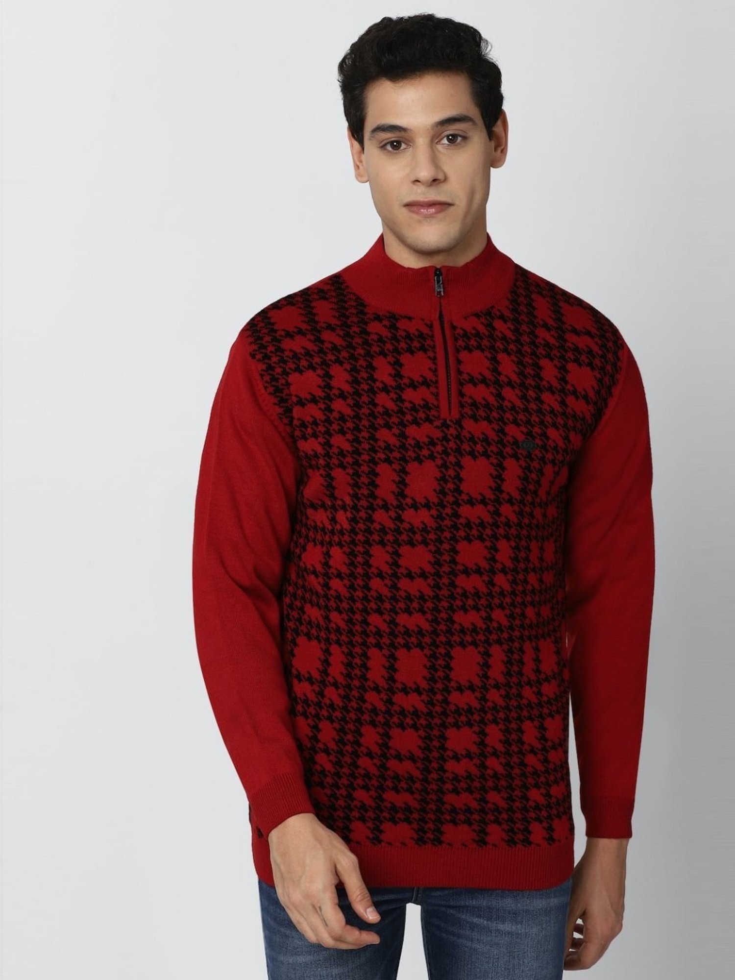 Peter england 2025 woolen sweater