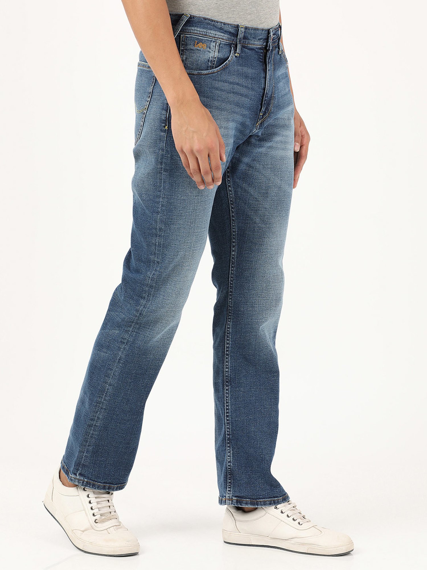 Buy Lee Blue Comfort Fit Jeans for Men Online @ Tata CLiQ