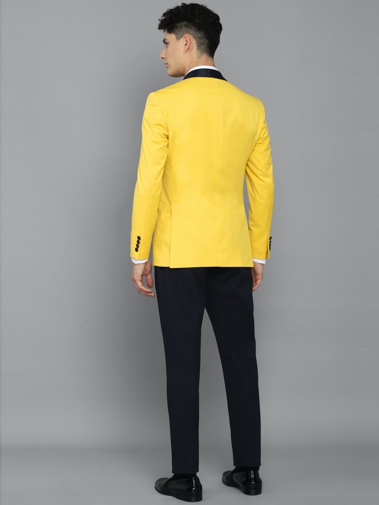 Men 3 Piece Suit Yellow Wedding Formal Slim Fit Dinner Suit Sainly– SAINLY