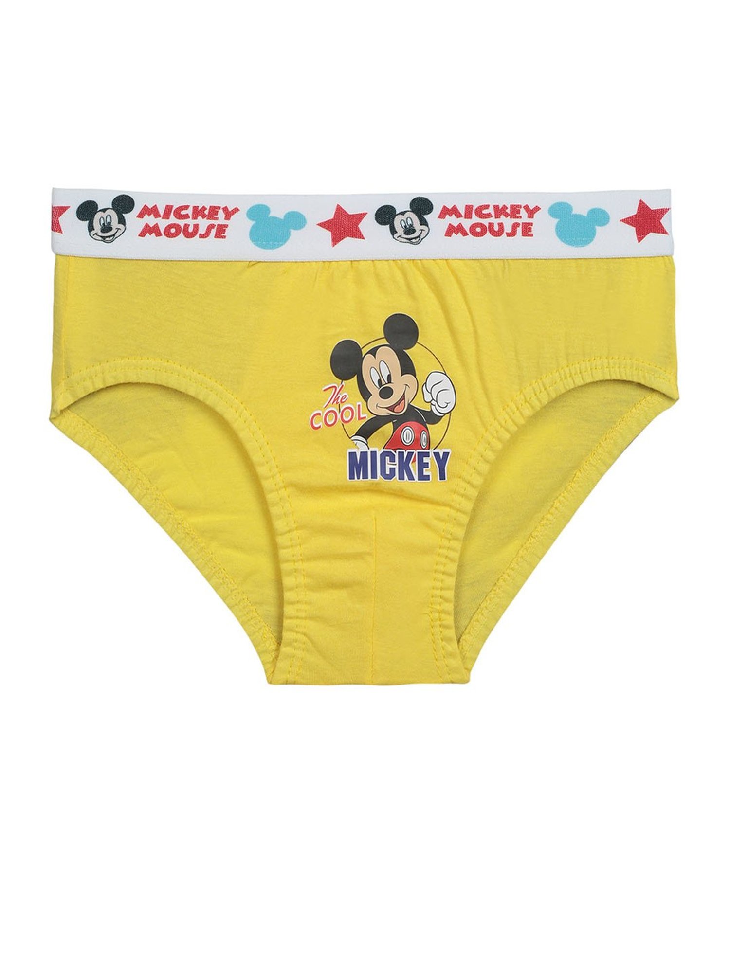 Buy Bodycare Kids Assorted Mickey Print Briefs (Pack Of 3) for