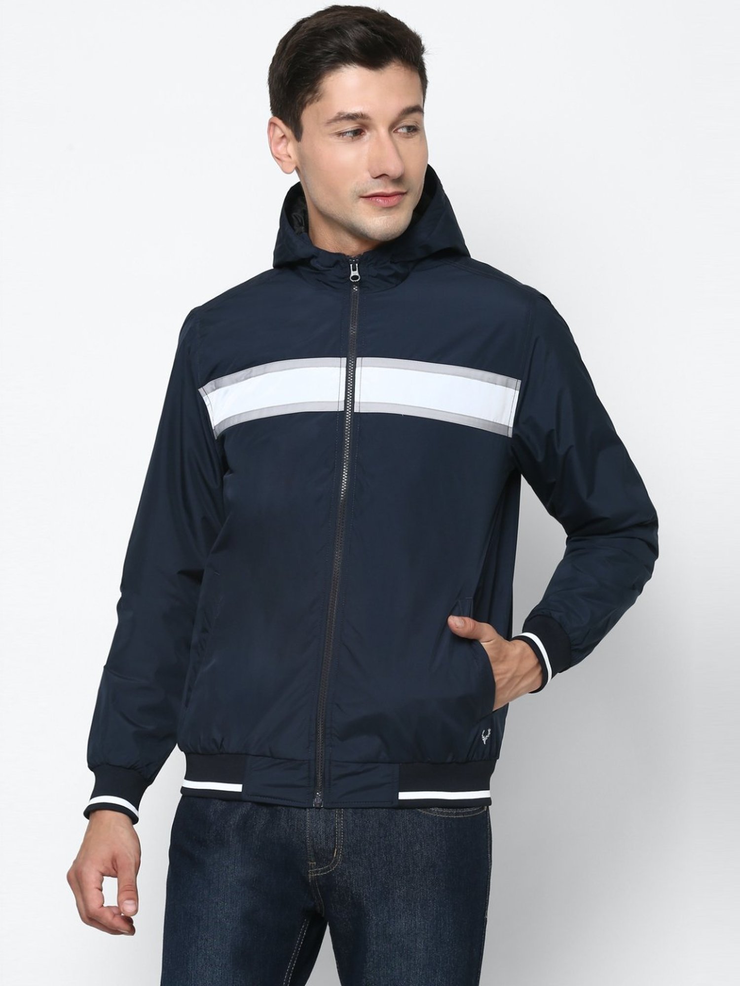 Buy Allen Solly Grey Cotton Regular Fit Quilted Jackets for Mens Online @  Tata CLiQ