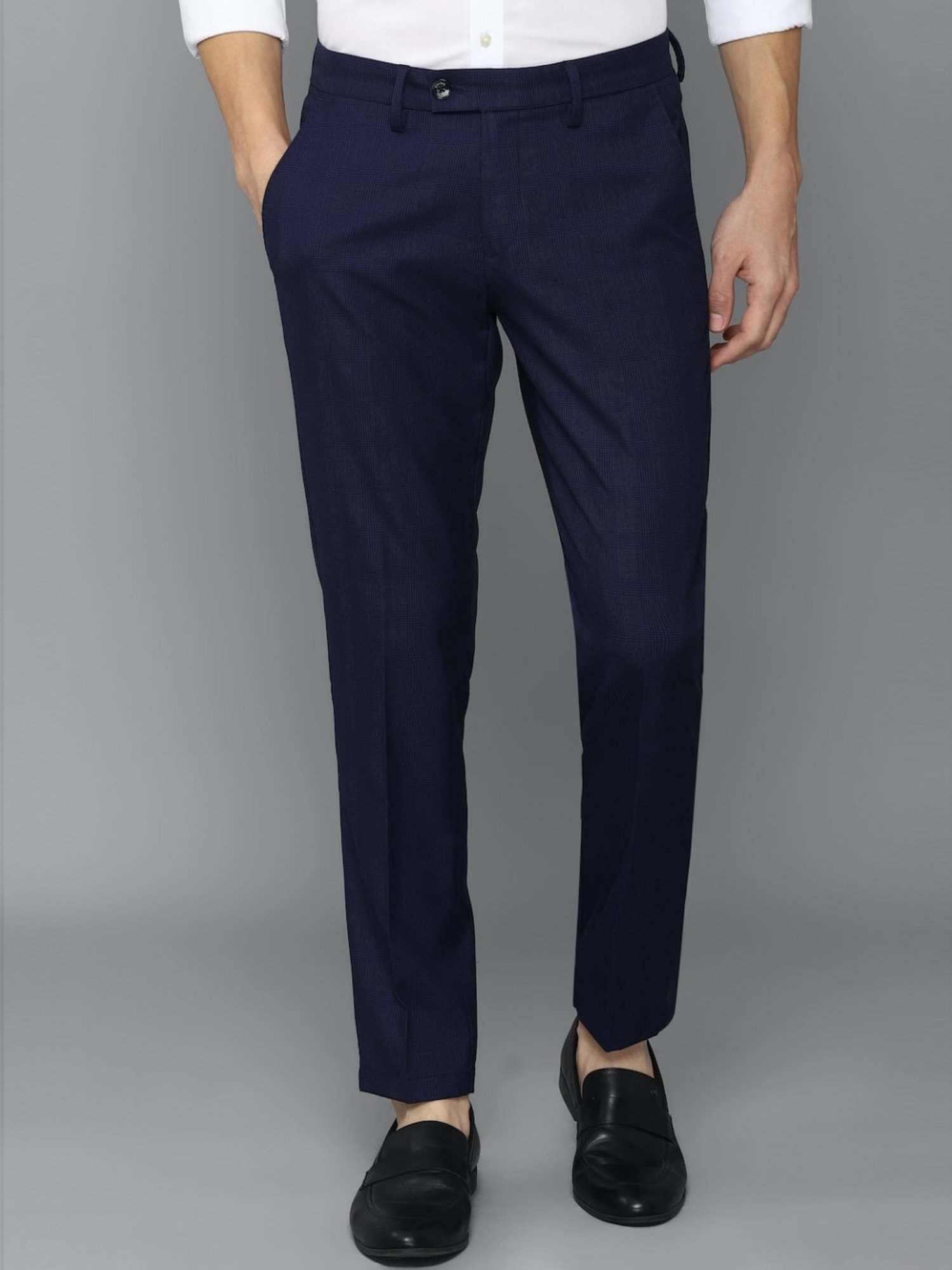 Slim Straight Trousers  Buy Slim Straight Trousers online in India