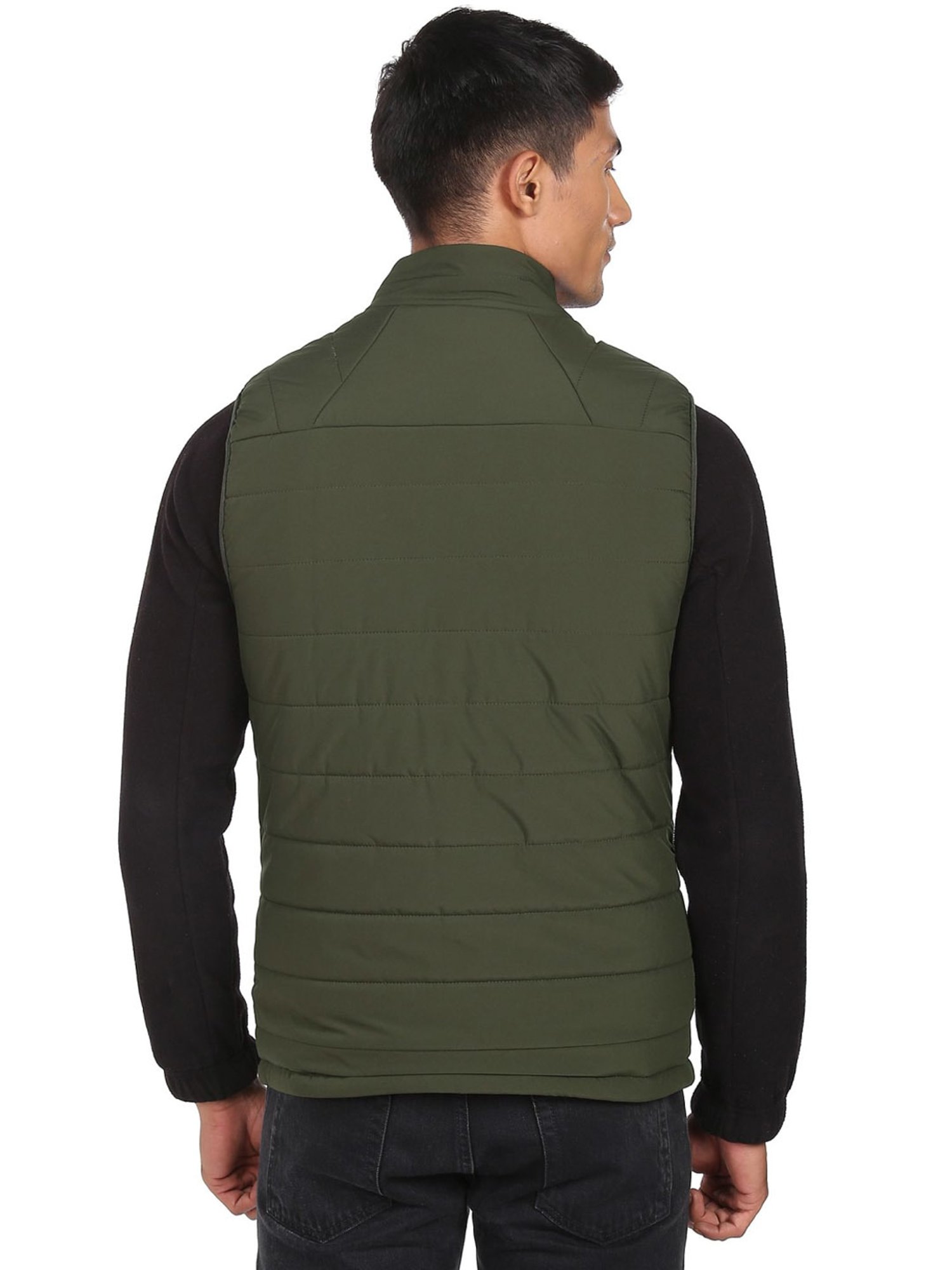 Buy Allen Solly Grey Cotton Regular Fit Quilted Jackets for Mens Online @  Tata CLiQ