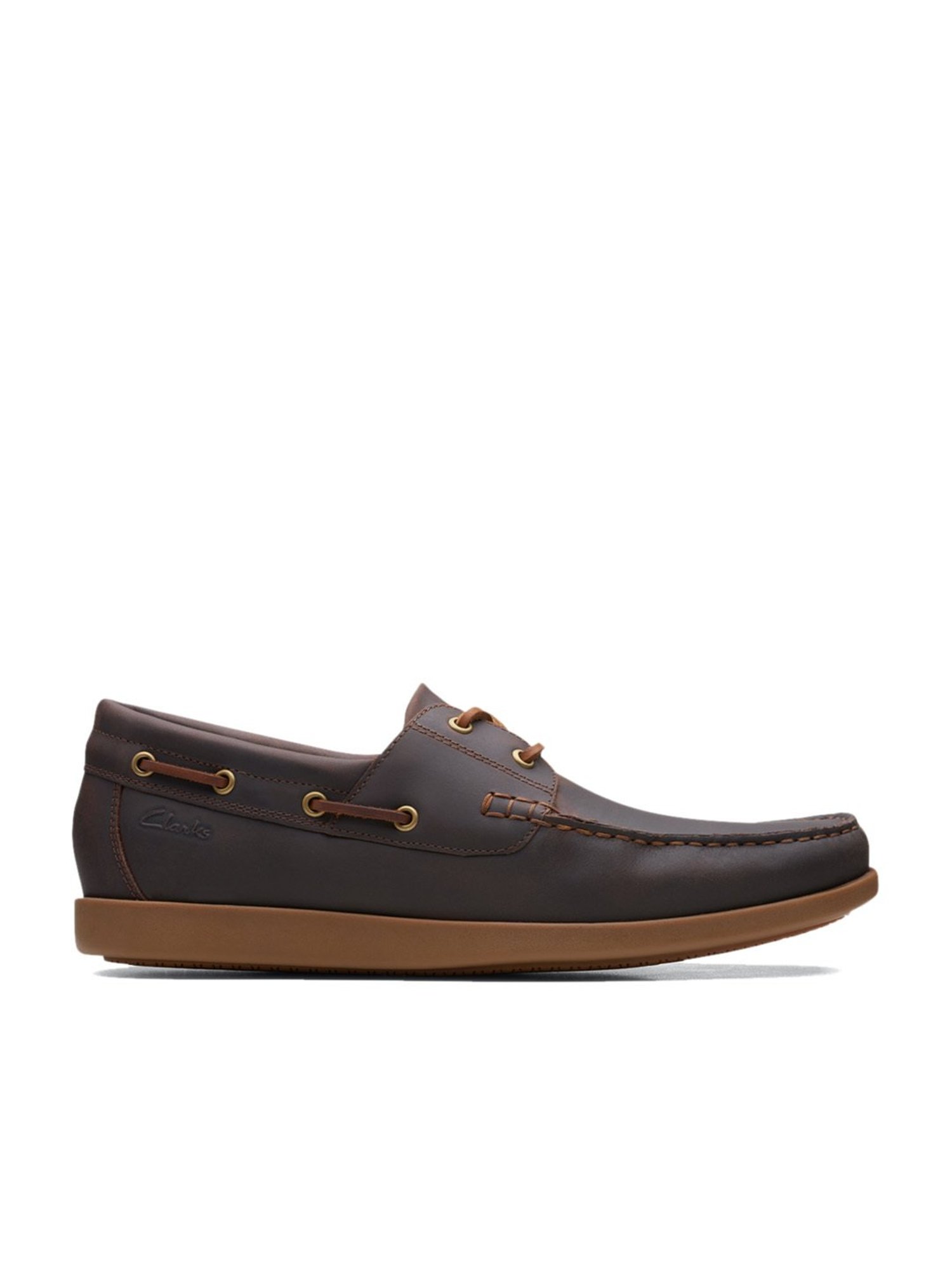 Clarks mens deck on sale shoes