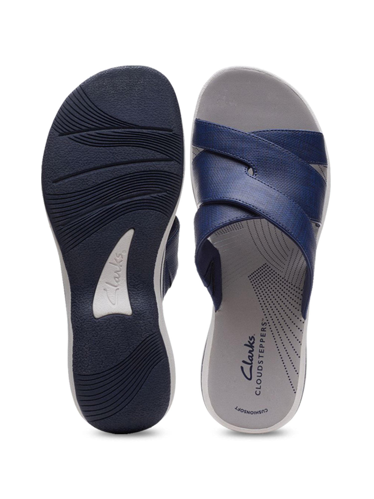 Buy Clarks Women's Brinkley Grove Navy Casual Sandals for Women at Best  Price @ Tata CLiQ