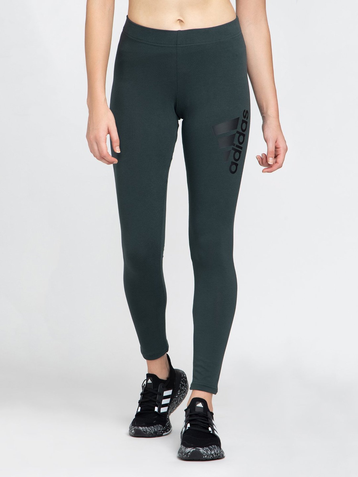 Buy adidas Green Printed Regular Fit W FI BOS Tights for Women's Online @  Tata CLiQ