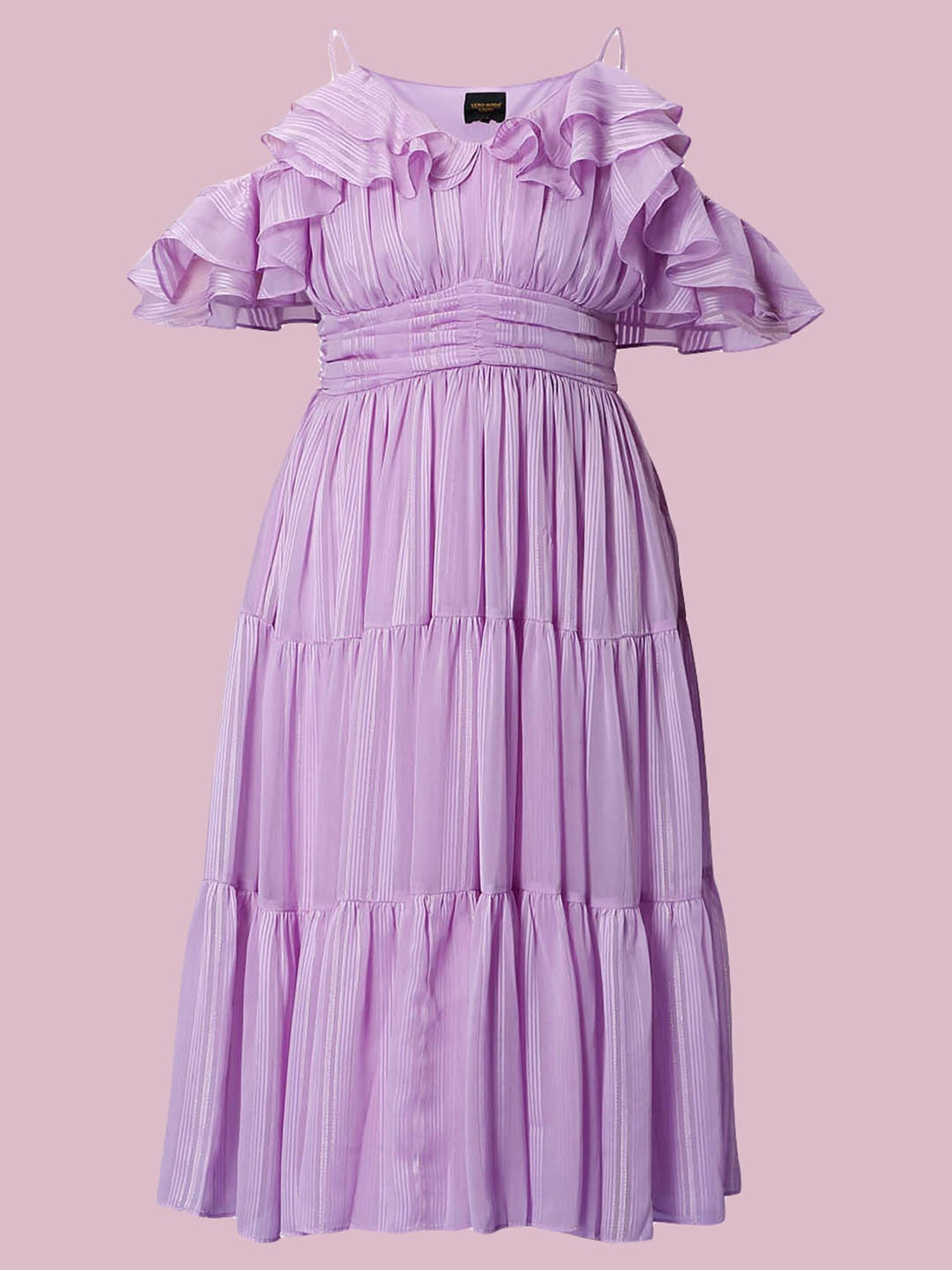 open lace back dress Purple Cotton Shirt Dress
