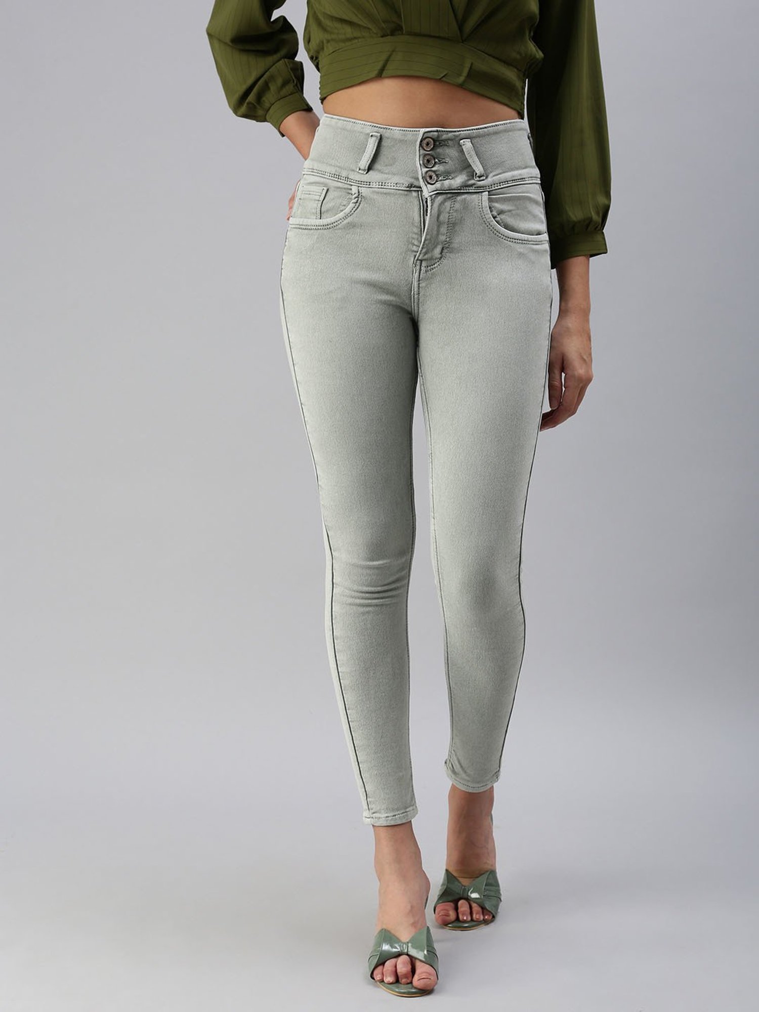 3/4 Solid Color Jeans Women's Loose Denim Fashion Pants - China Denim Jeans  and Bulk Jeans price | Made-in-China.com