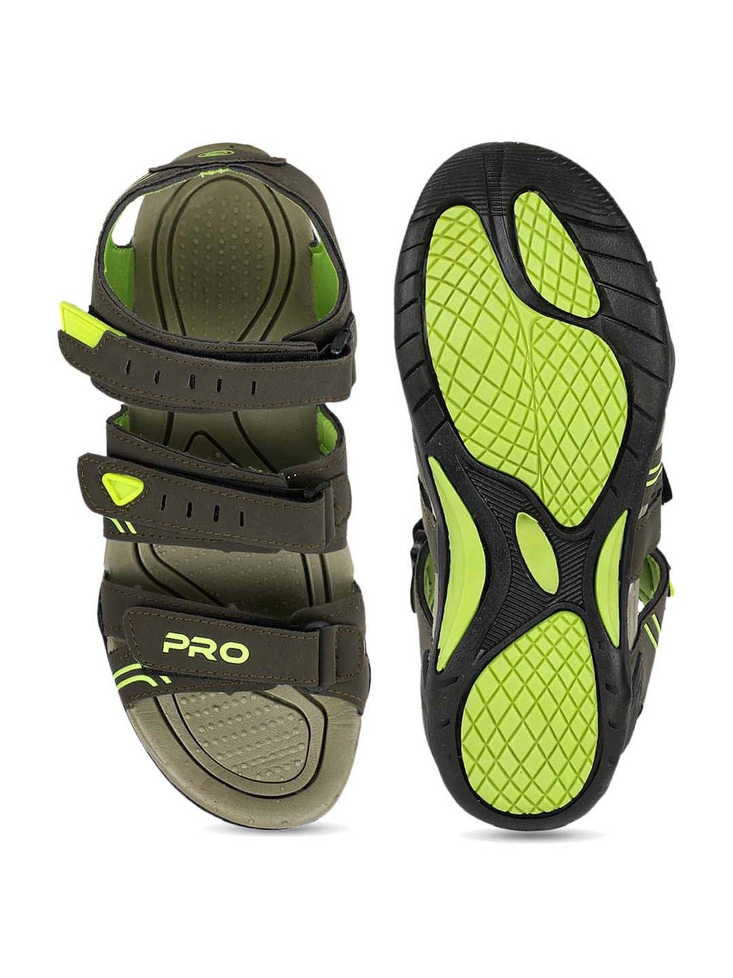 Buy Olive Green Sandals for Men by SPARX Online | Ajio.com