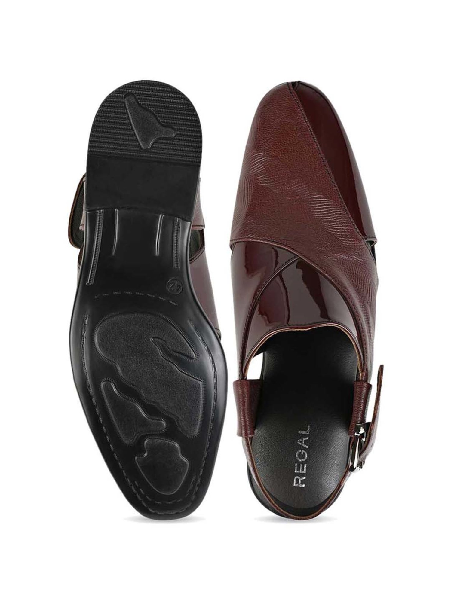 Buy Amster Men Brown Genuine Leather Sandals - Sandals for Men 2173795 |  Myntra