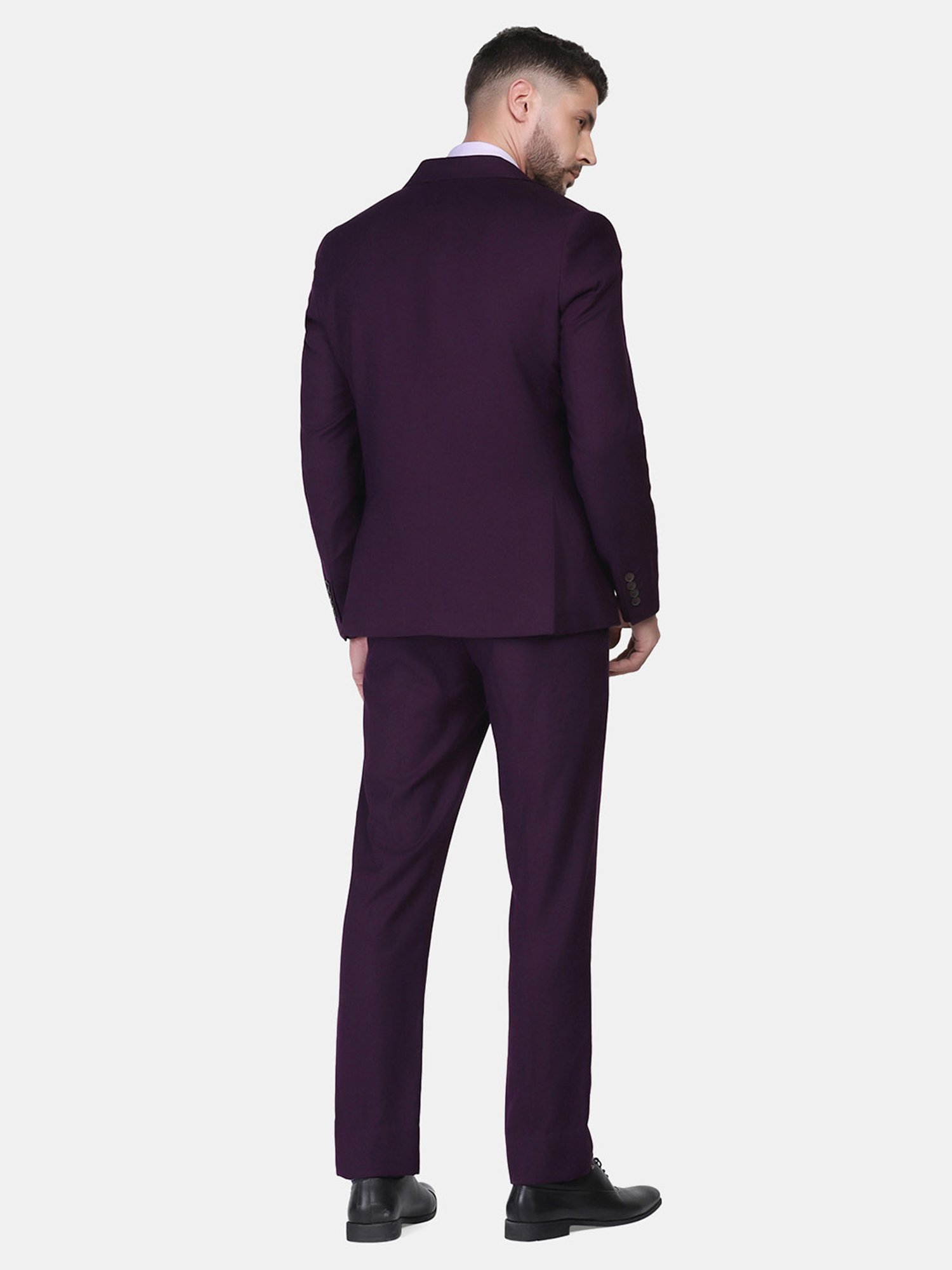 Slim Fit Suede Trousers in 2023  Mens purple pants Couture outfits Mens  luxury fashion
