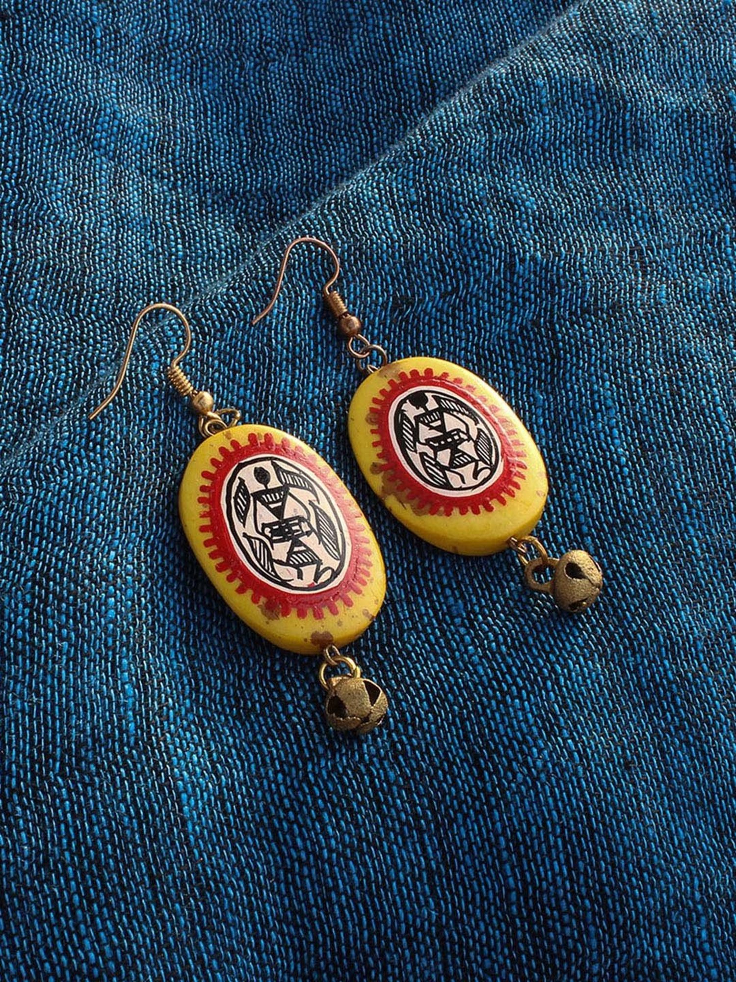 Peora Tribal Muse Collection Traditional Indian Antique Oxidised Silver  Stylish Afghan Jhumka Jhumki Earrings for Women Girls : Amazon.in: Jewellery