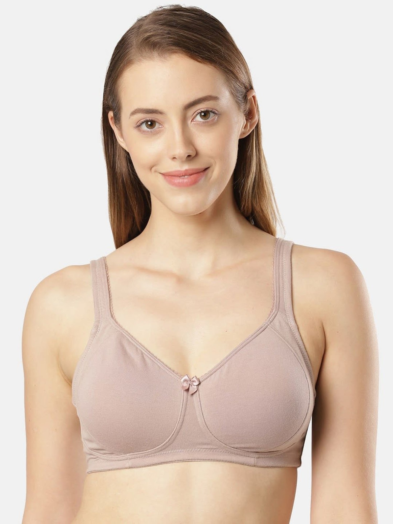 JOCKEY Beige Women Sports Non Padded Bra - Buy SKIN JOCKEY Beige Women  Sports Non Padded Bra Online at Best Prices in India