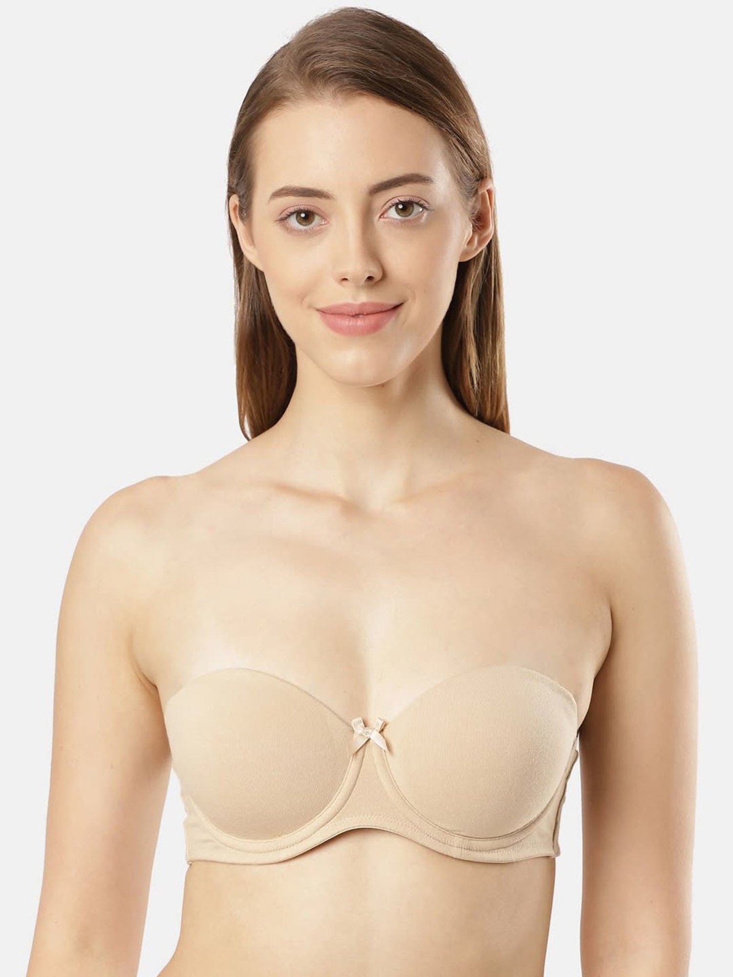 Buy Jockey Fe52 Skin Under-Wired Padded Full Coverage Tube Bra for Women  Online @ Tata CLiQ