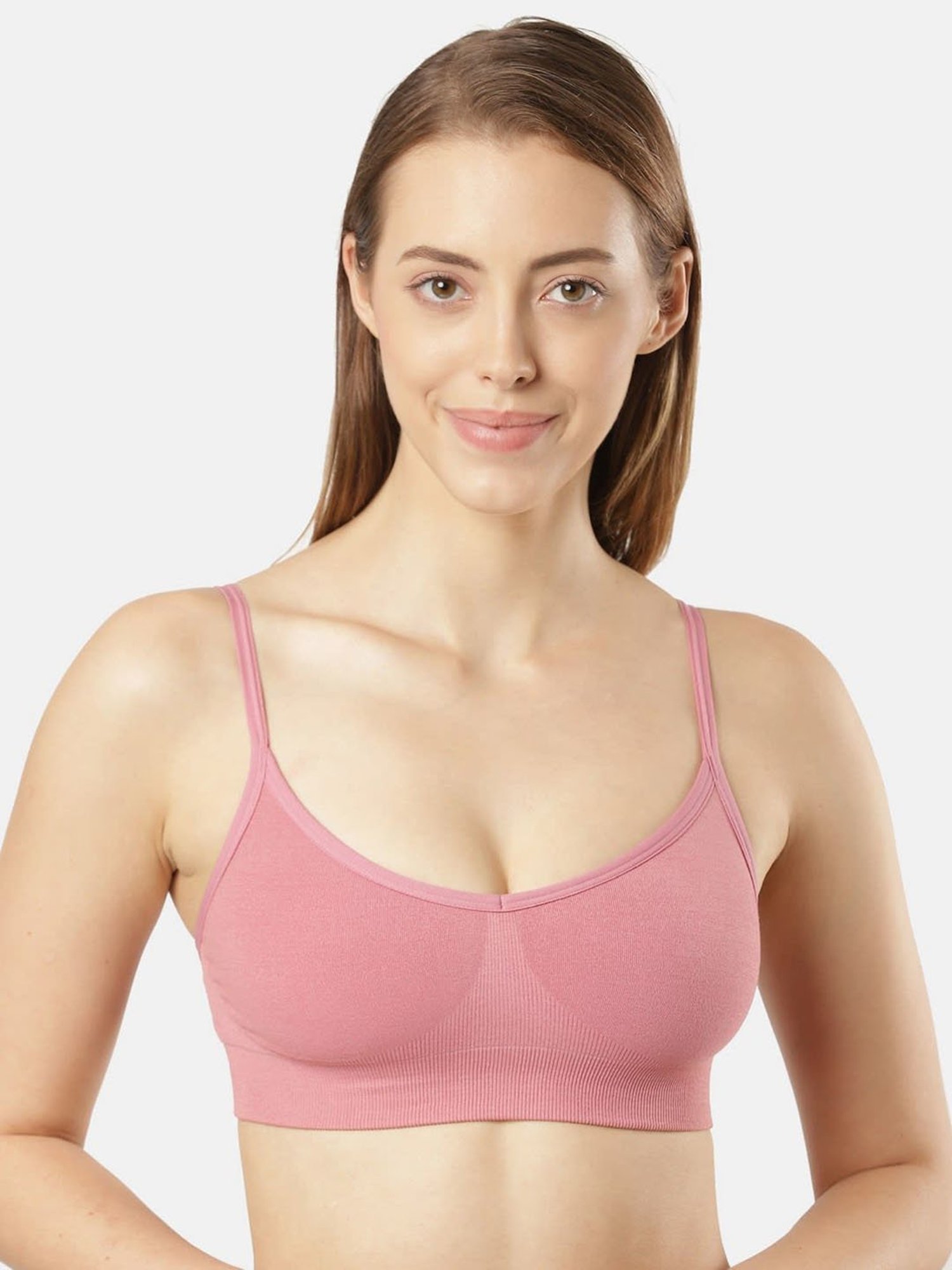 Jockey Women's Seamless Non Padded Non Wired Bra Style Number 1722 Pack Of 2