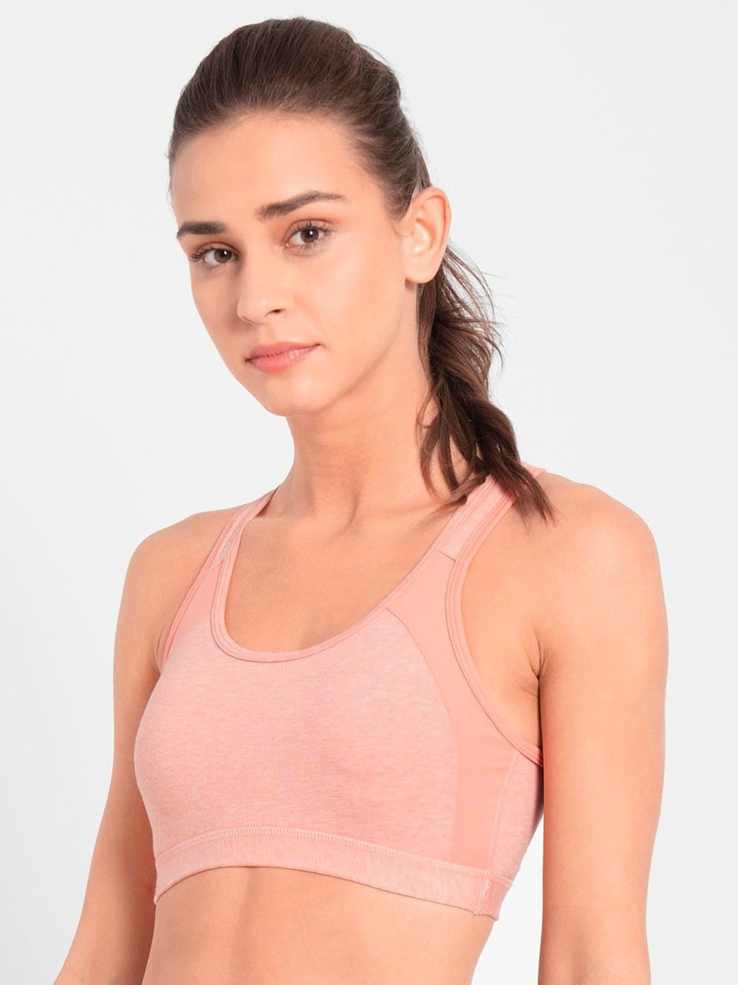 Jockey Women's Cooling Cotton Blend Wirefree Full Coverage Bra 38b Coral  Mist : Target