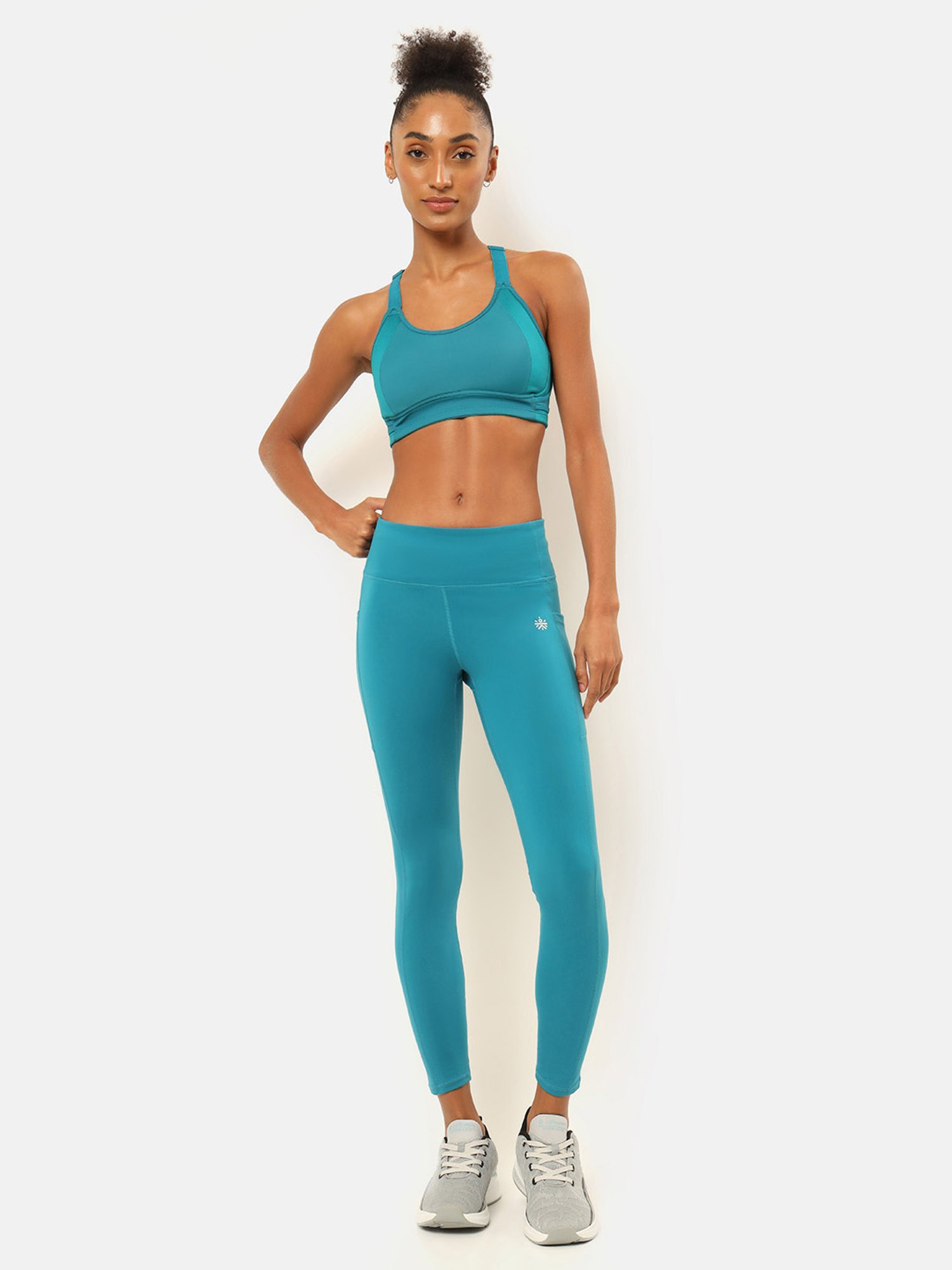 Buy Cultsport Blue Tights for Women's Online @ Tata CLiQ