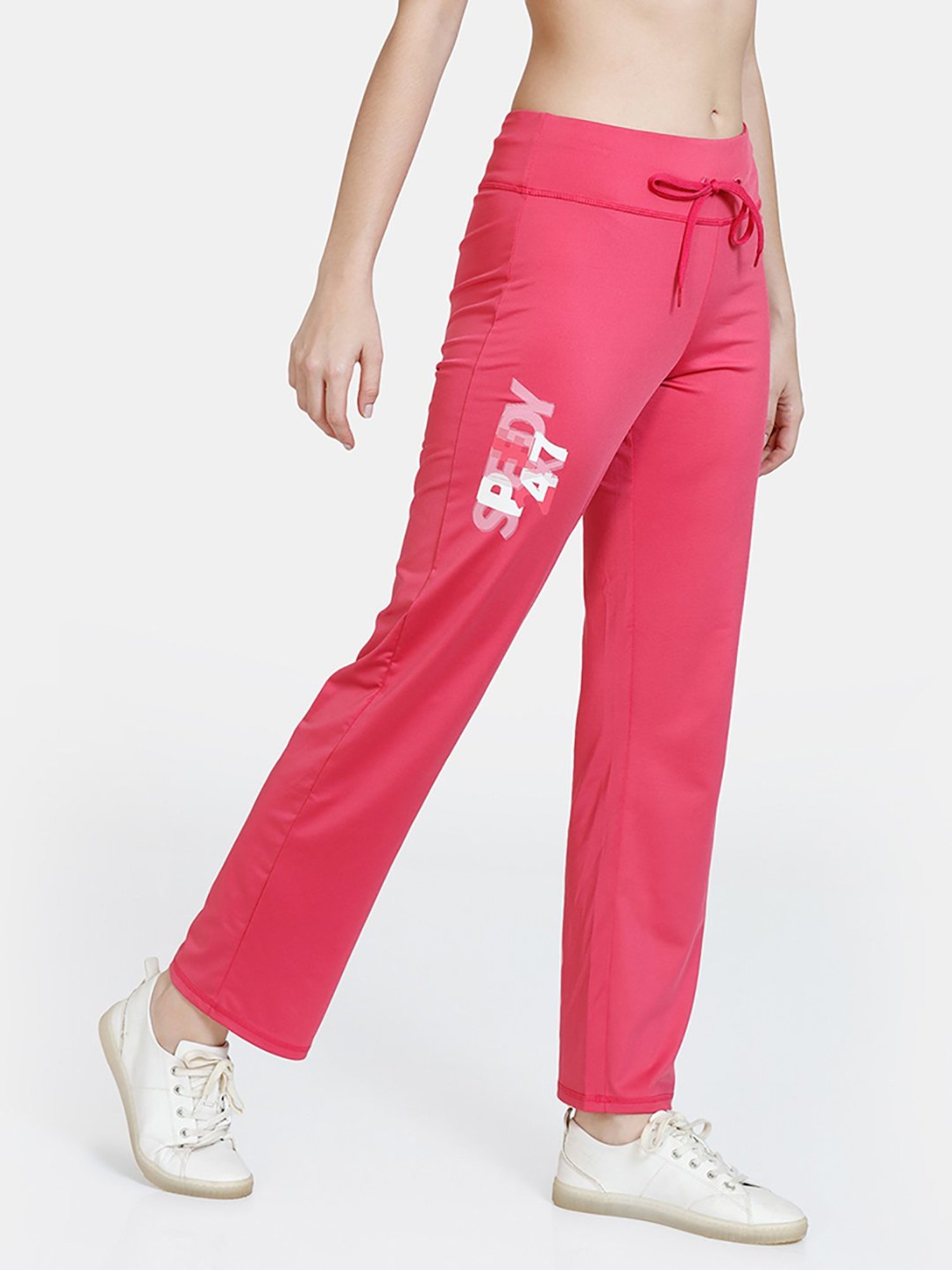 Buy Rosaline Easy Movement Cotton Track Pants - Crystal Teal at Rs.540  online | Activewear online