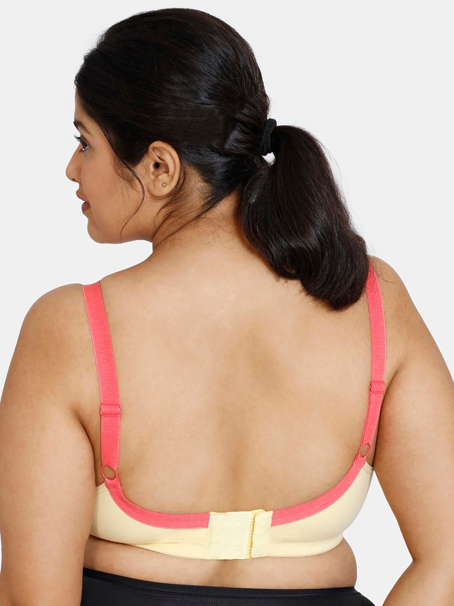 Buy Zivame Yellow Full Coverage Double Layered Minimizer Bra for