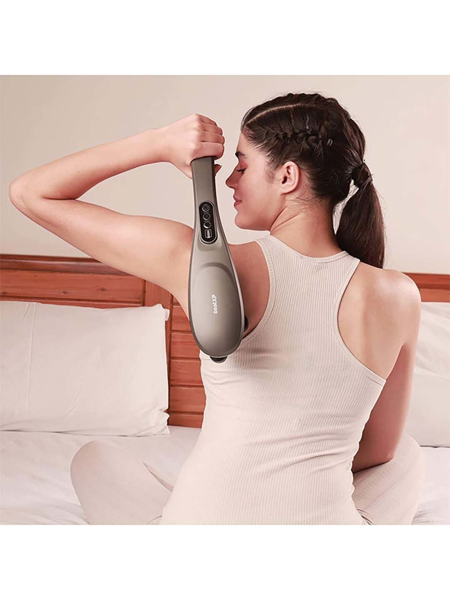 Buy beatXP Stream Pro Cordless Full Body Massager Machine for Pain Relief  (Shadow Gray) Online at Best Prices in India - JioMart.