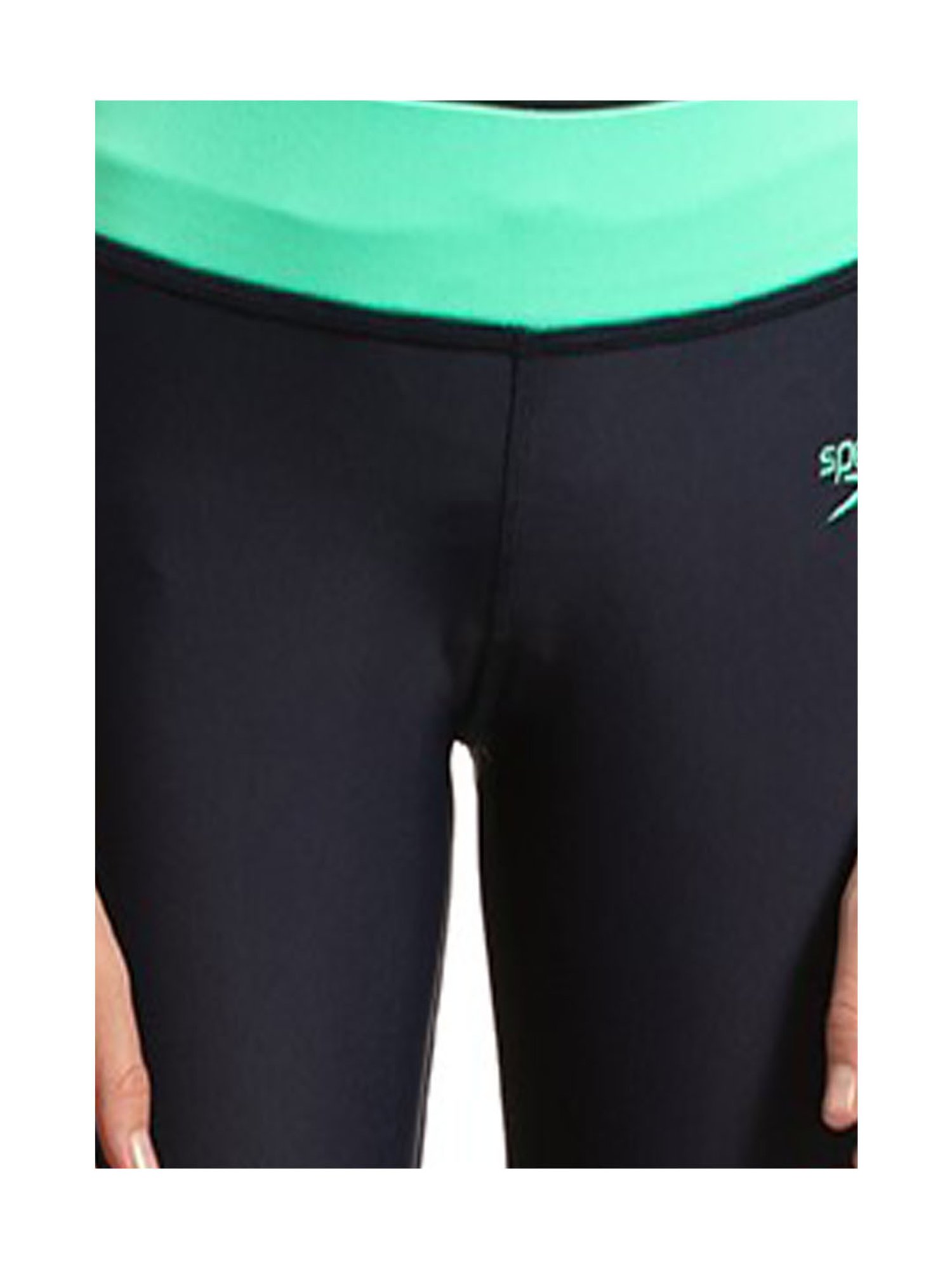 Buy Speedo Kids Navy Solid Swim Capri for Girls Clothing Online @ Tata CLiQ