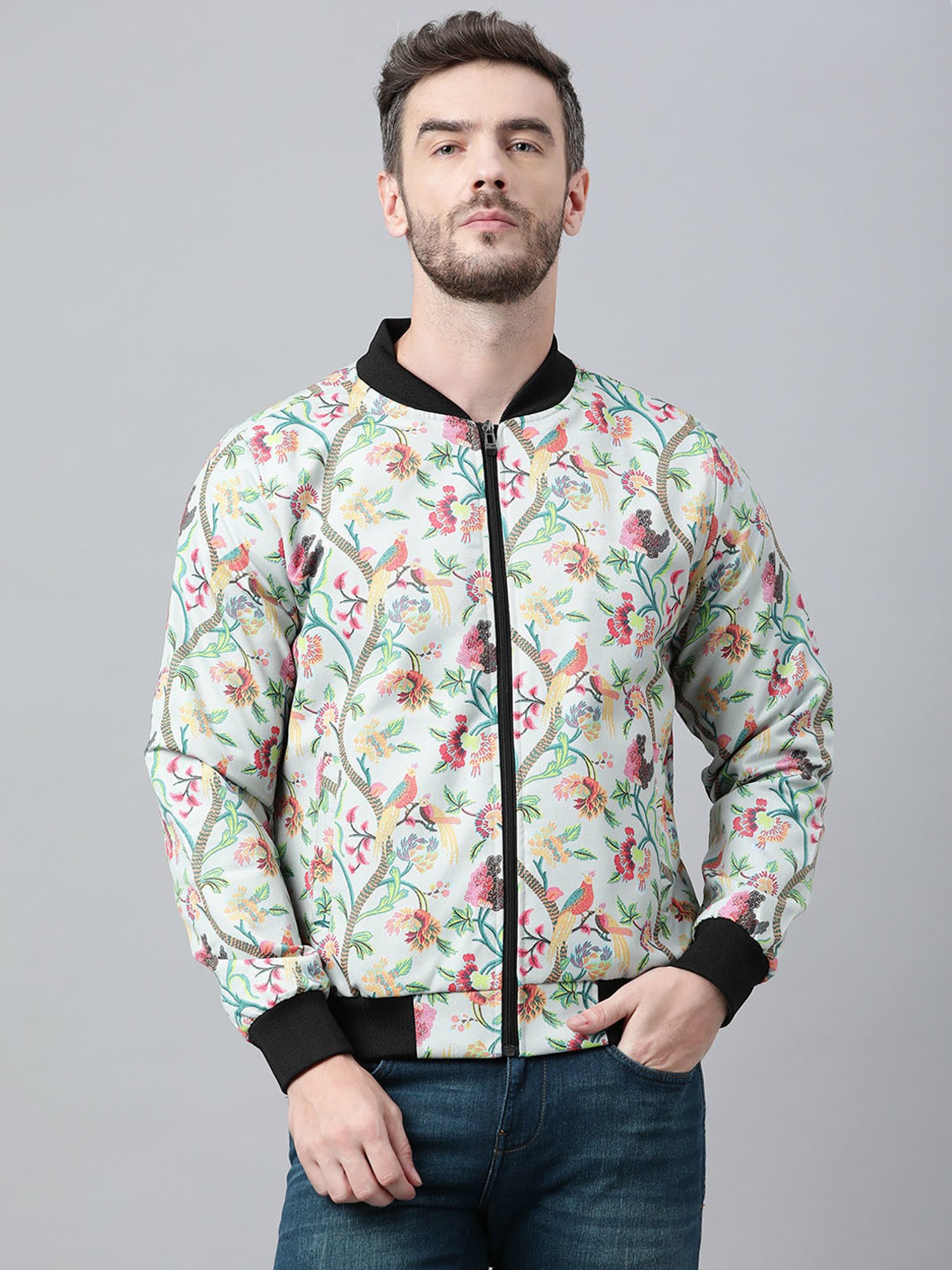 Who makes Karamo Brown's floral bomber jackets and where can I get one? -  Quora