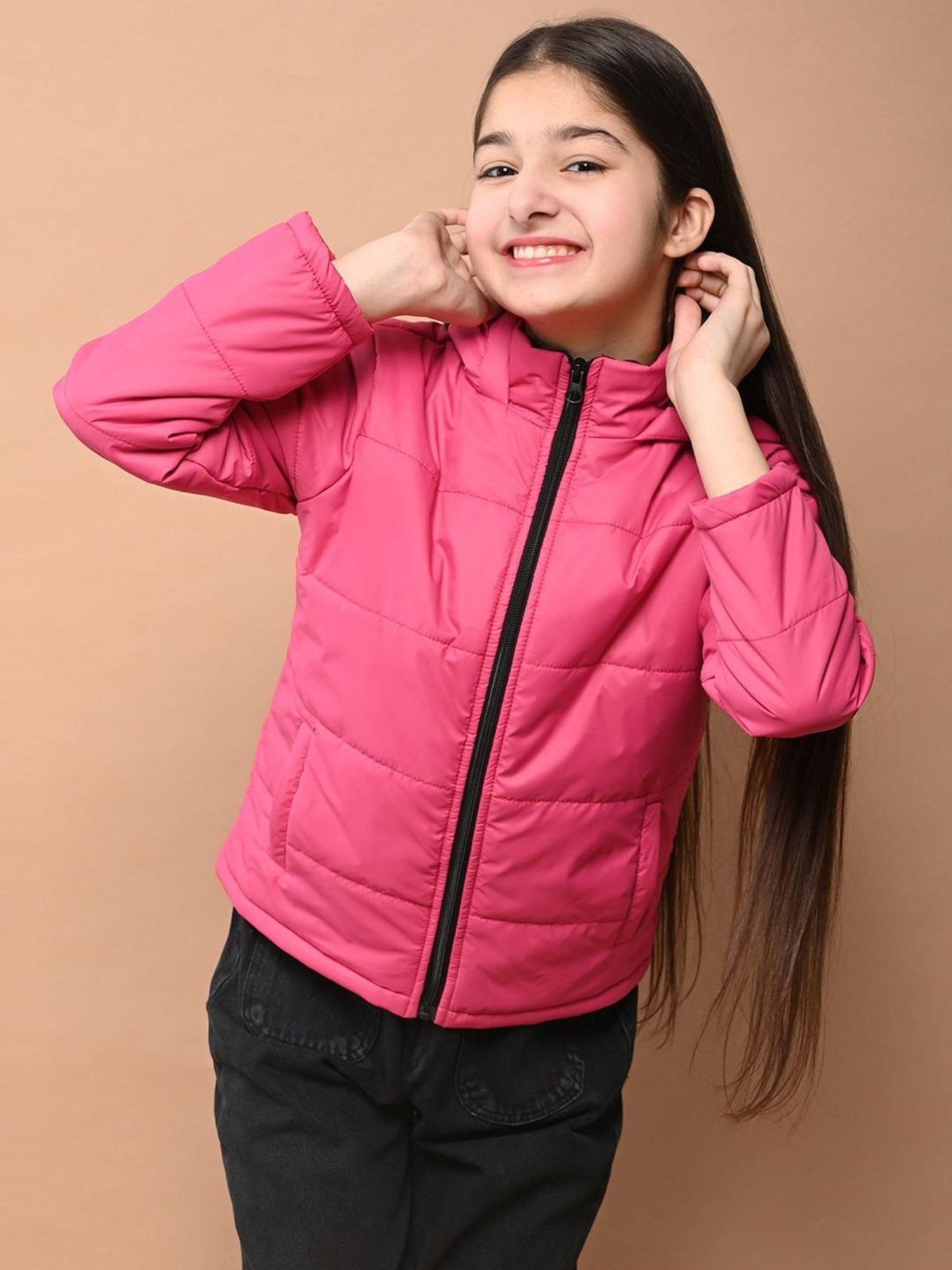 Pink jacket for clearance girl