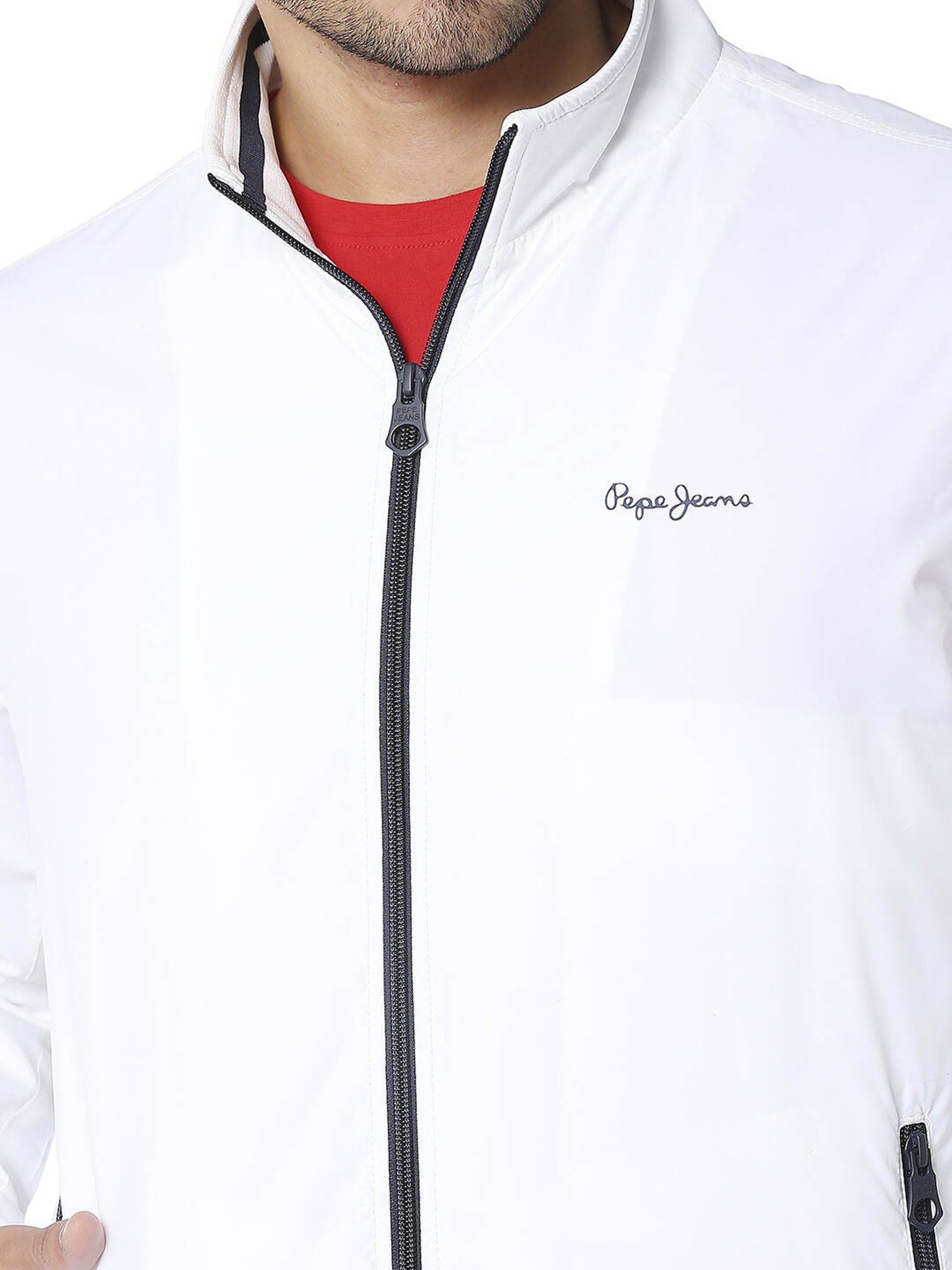 Patrizia Pepe Y2K Off White Cotton Short Sleeve Zip Hood Cropped Jacket XS  | eBay