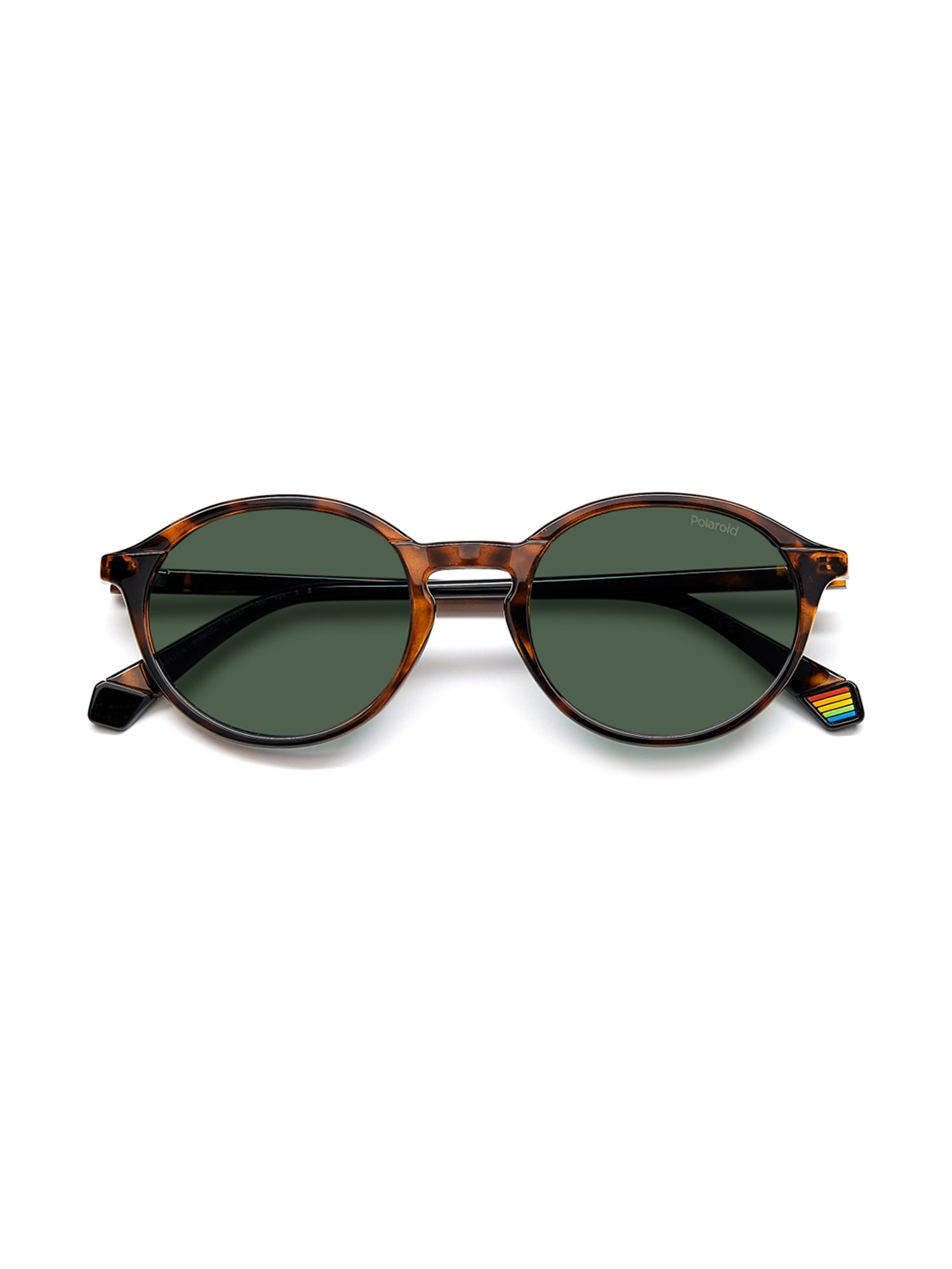 Round sunglasses - green frames with green lenses