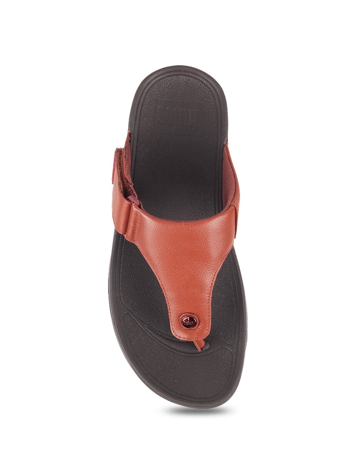 Buy FitFlop Men s Brown Thong Sandals for Men at Best Price Tata