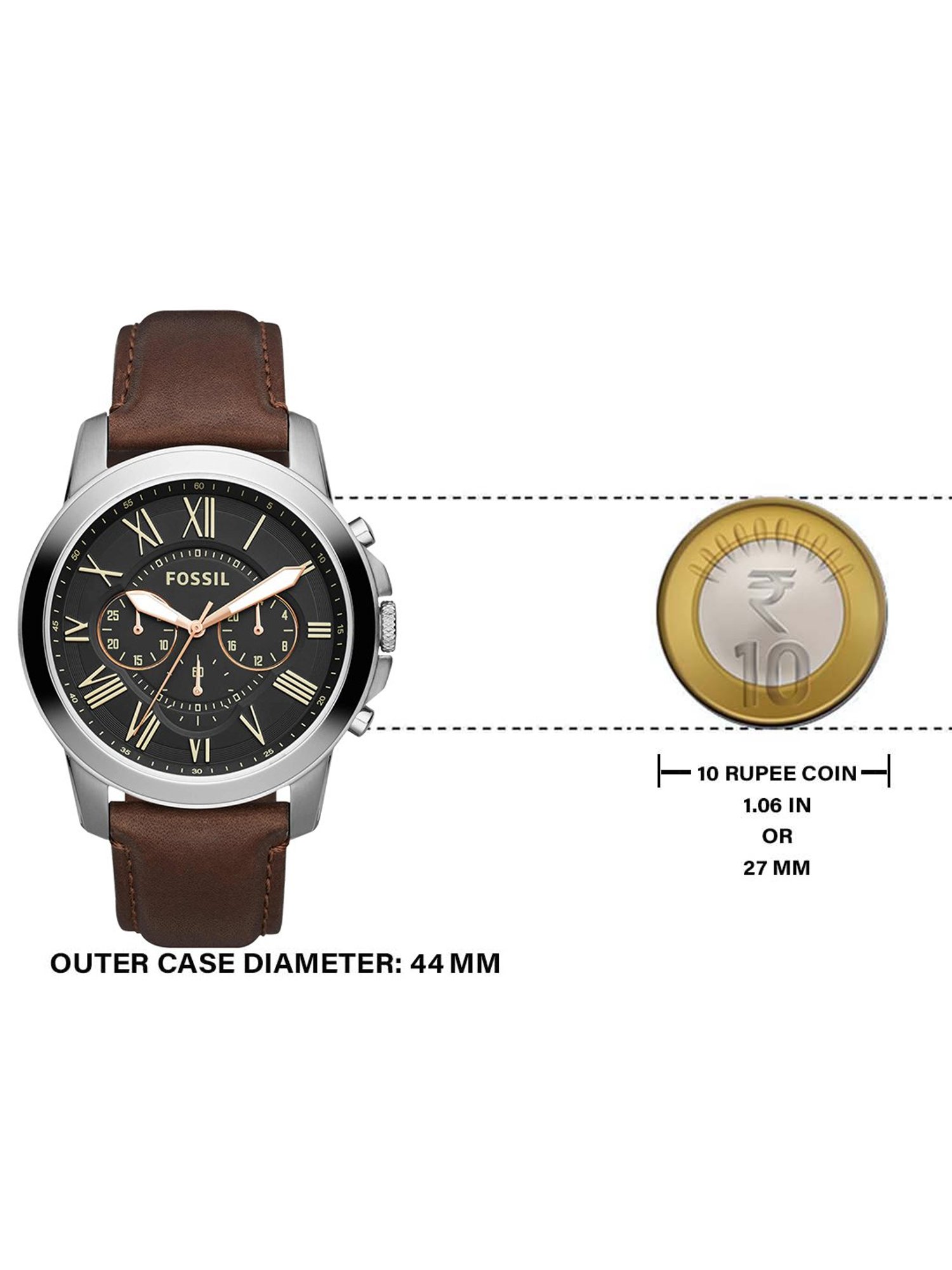 FOSSIL best FS4813 Grant Chronograph Analog Quartz