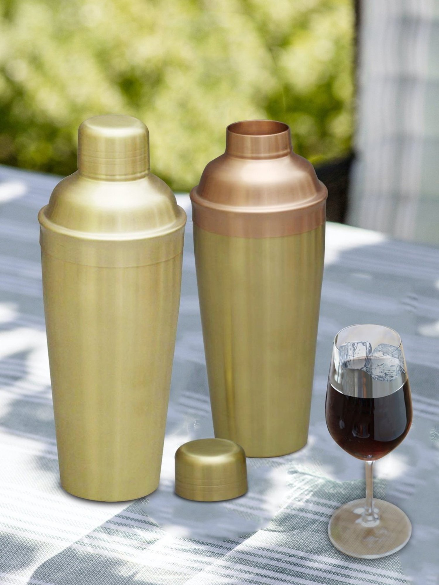 Gold Cocktail Shakers  Buy Copper Mixing Glass Online – Nestroots