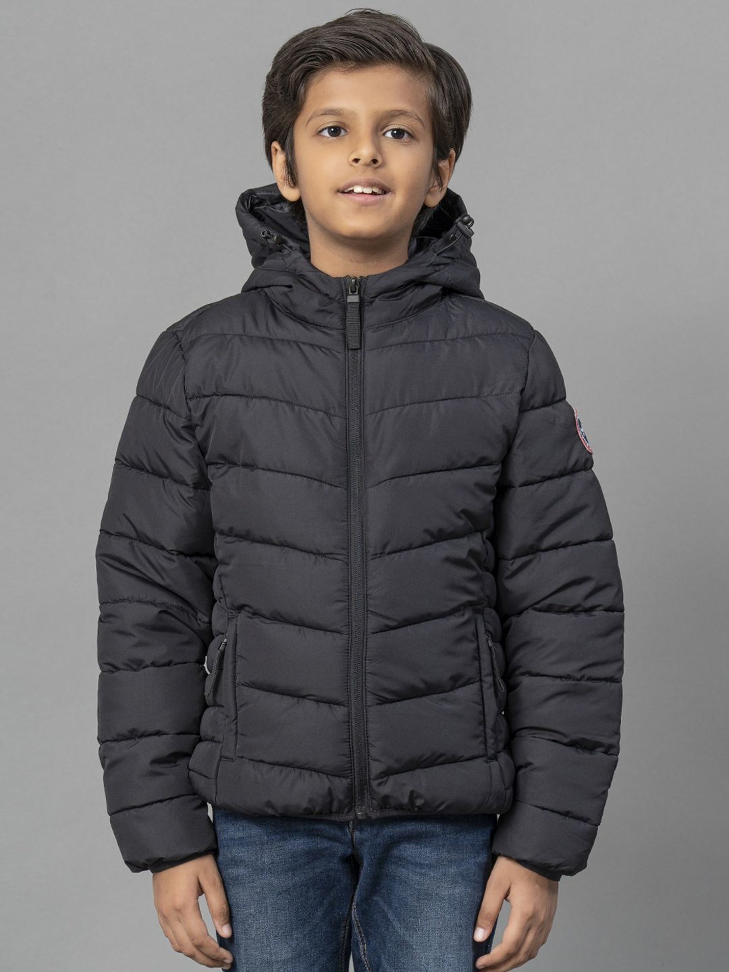 Buy Black Jackets & Coats for Boys by SKY HEIGHTS Online | Ajio.com