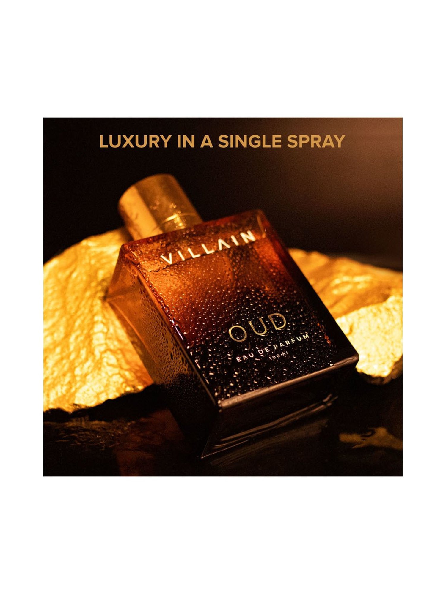 Buy VILLAIN Oud Eau De Parfum for Men 100 ml for Online Tata CLiQ