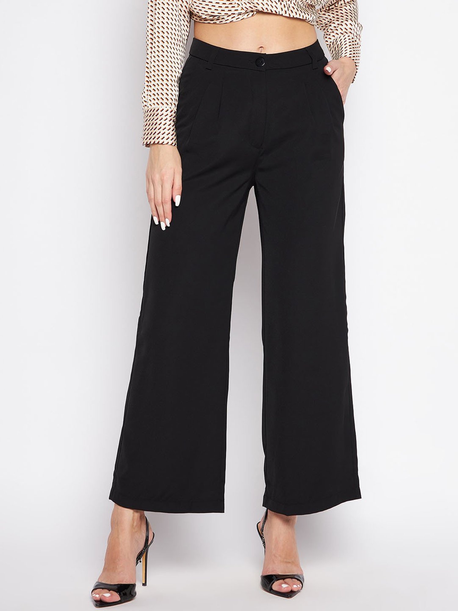 Buy Culottes with Fabric Belt Online at Best Prices in India - JioMart.