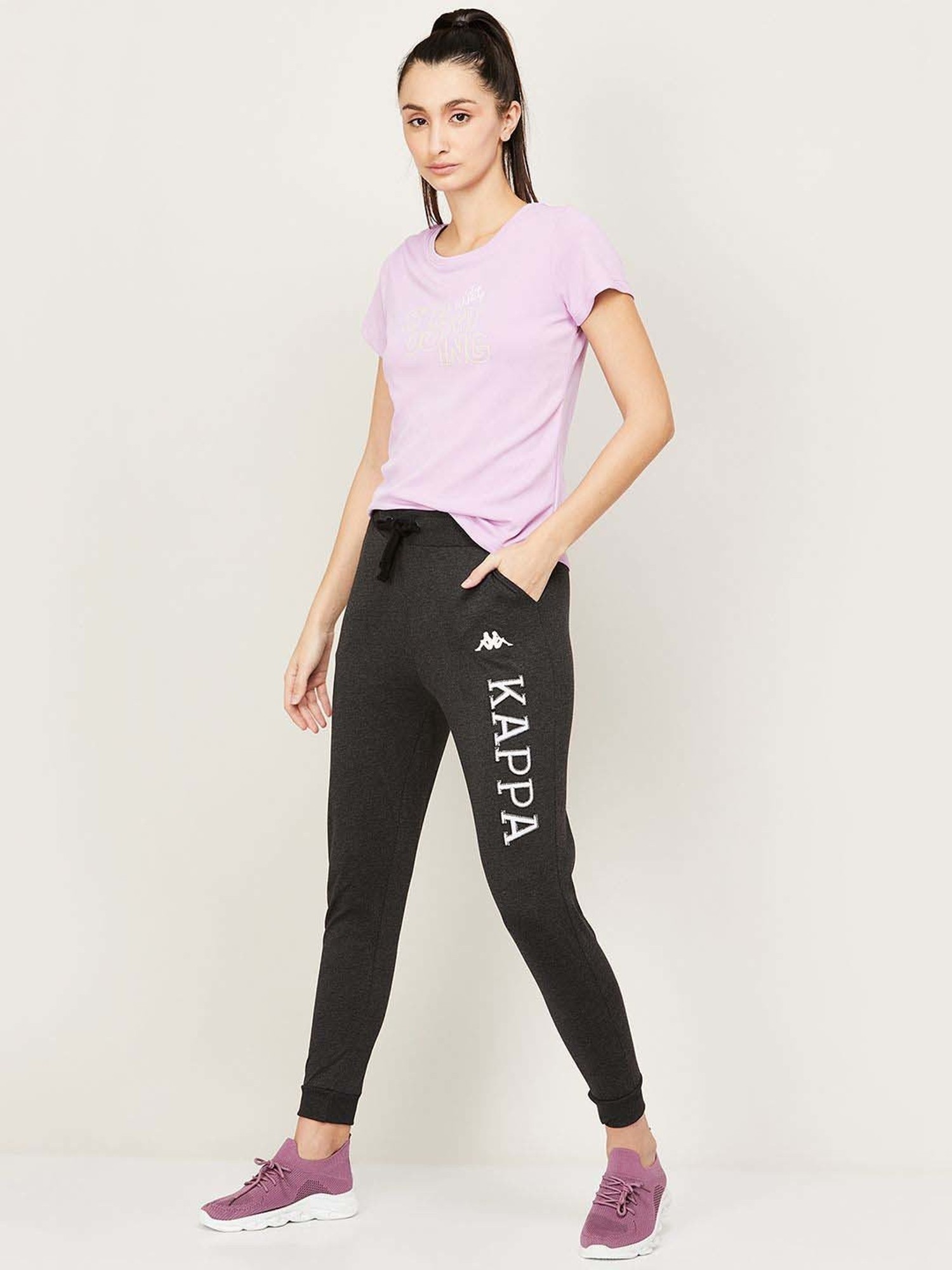 Kappa Mens M 222 Banda Astoriazz Regular Fit Track Warmup Pants Pink -  Peach | eBay