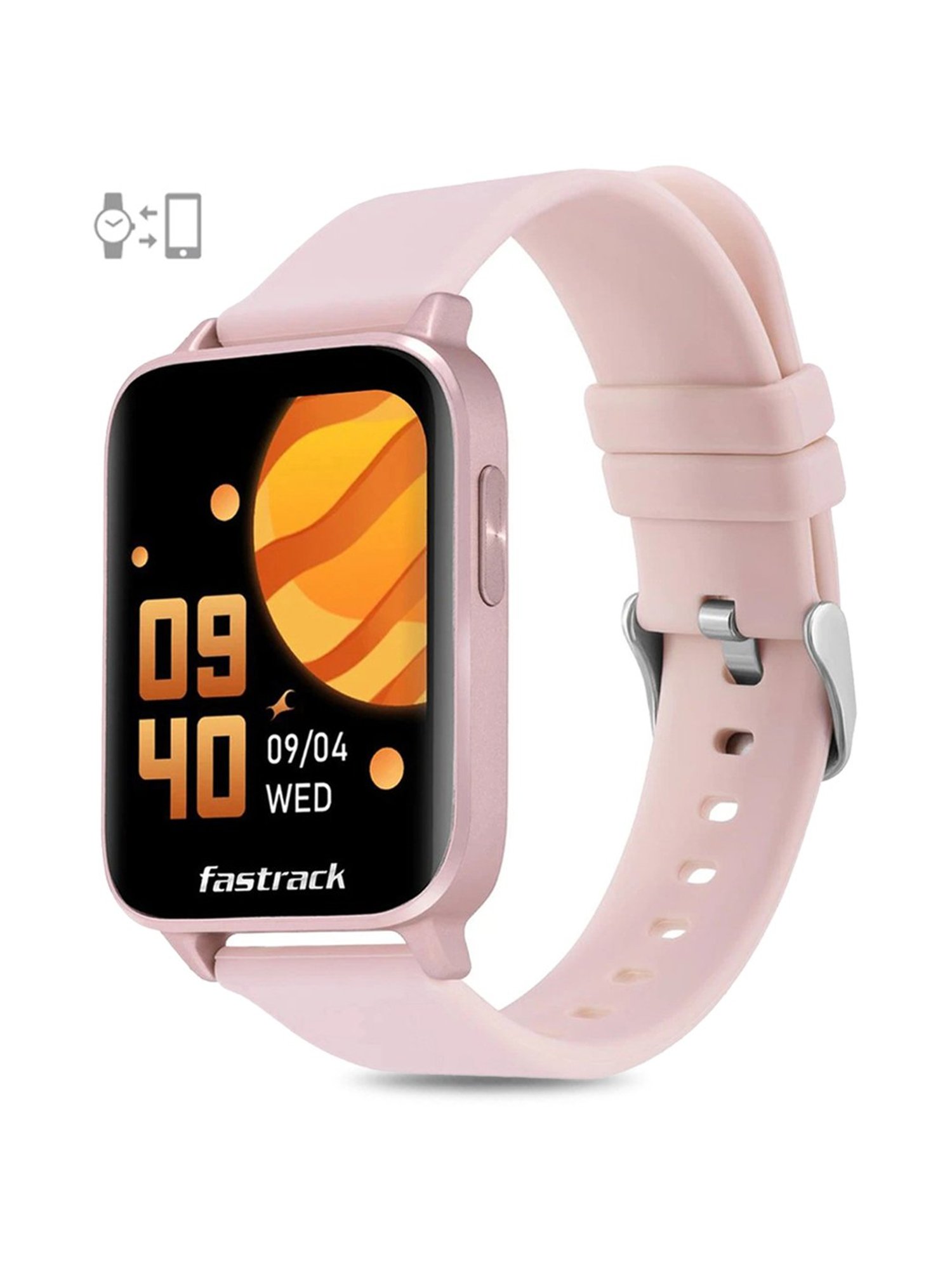 Buy Fastrack 38073AP03 Reflex Curv Unisex Smartwatch at Best Price 