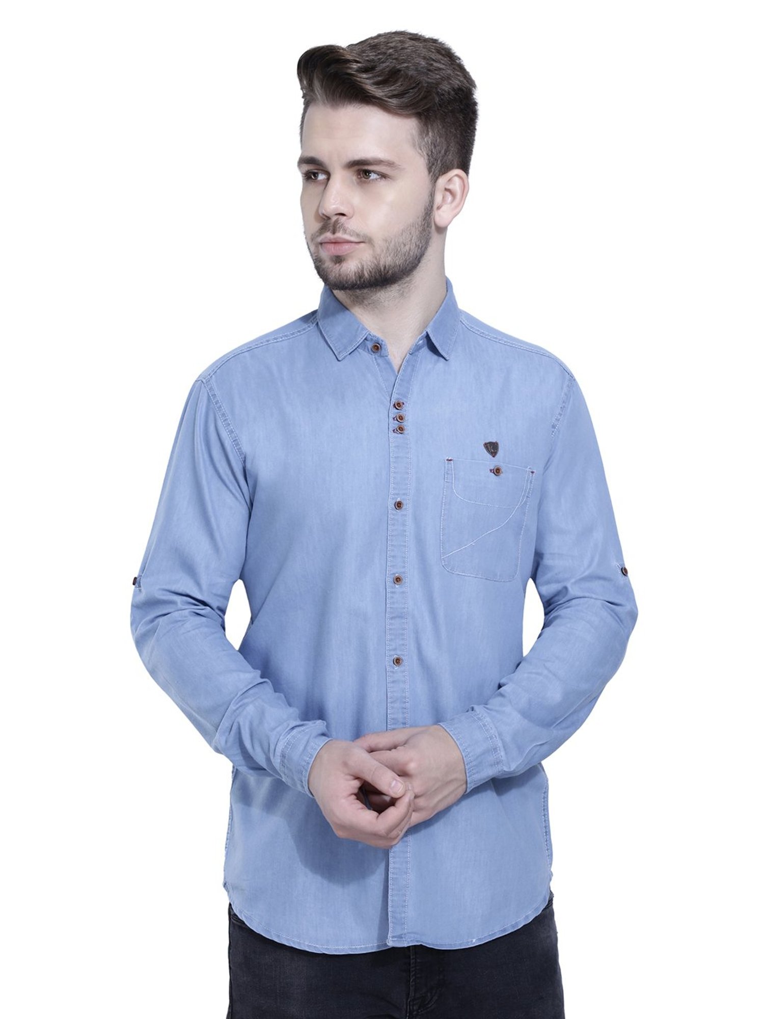 Buy CAMISA Slim Fit Casual Shirts Premium Collections Blue Colour S Size  Shirt Online at Best Prices in India - JioMart.