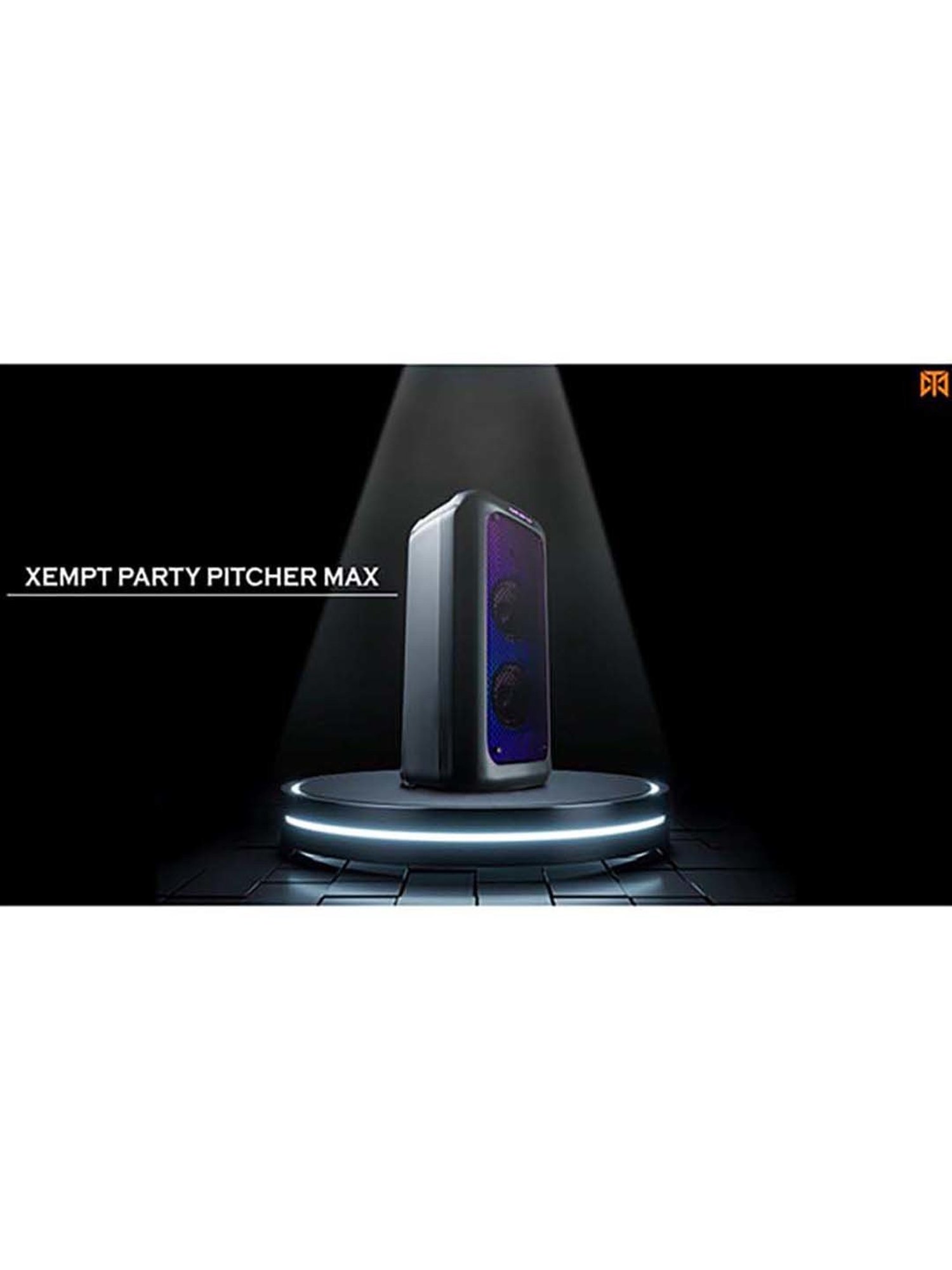 XEMPT introduces an advanced 'Party Pitcher Max' Bluetooth Party speaker -  DEVICENEXT
