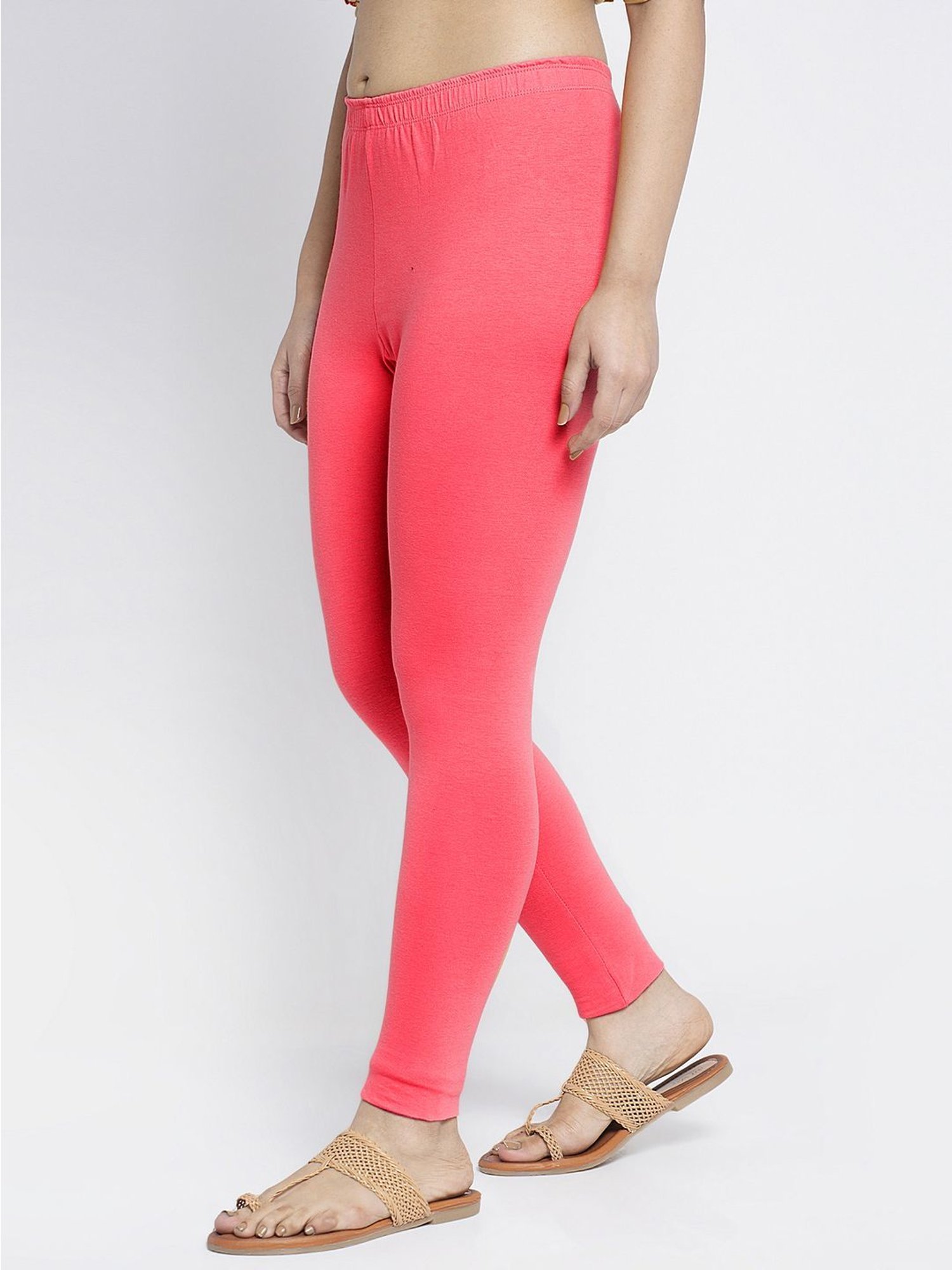 Buy Gracit Brown Regular Fit Leggings for Women¿s Online @ Tata CLiQ