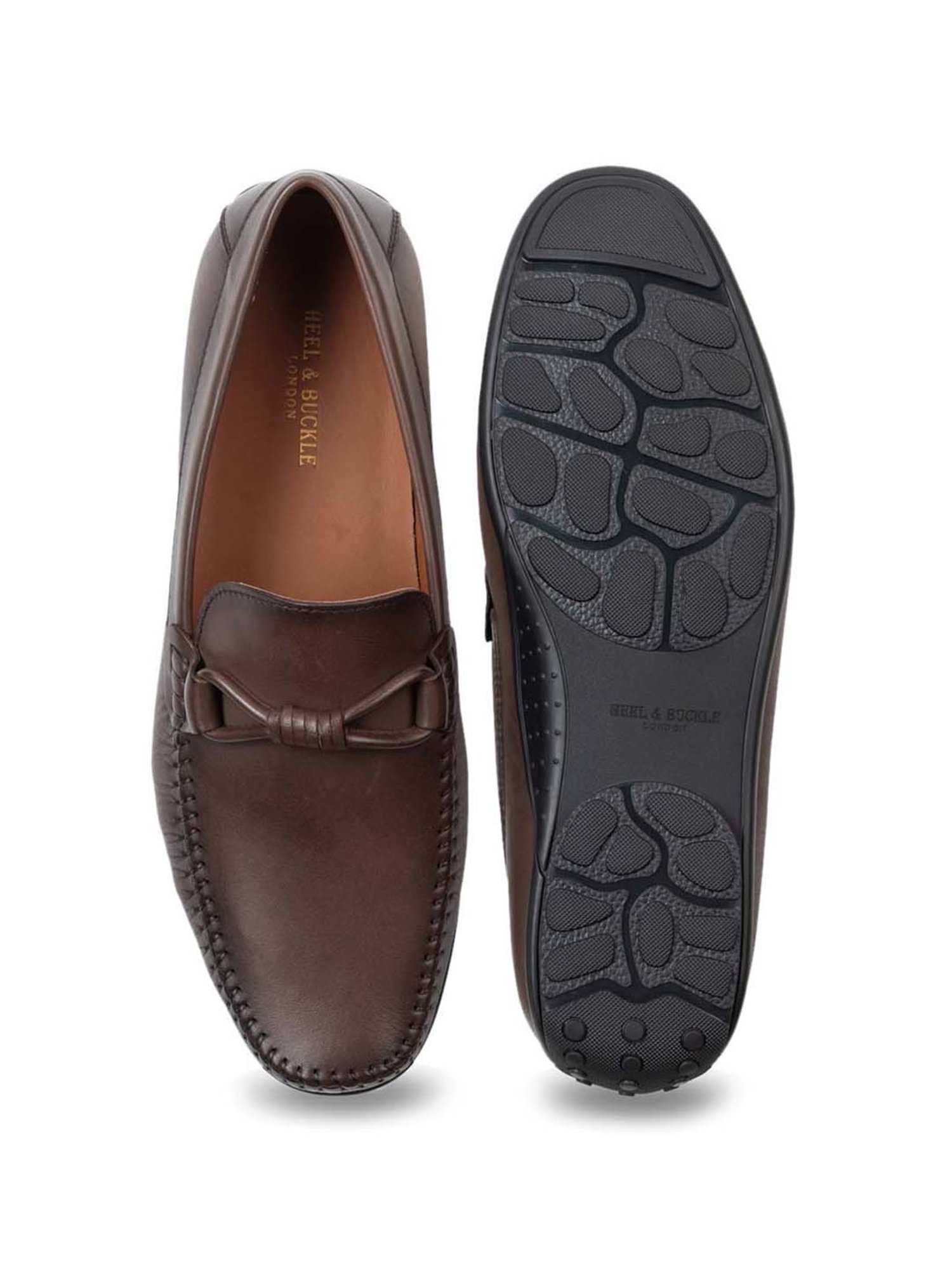 Heel & Buckle London Men's Bare Black Slipons 5 UK (39 EU) : Amazon.in:  Shoes & Handbags