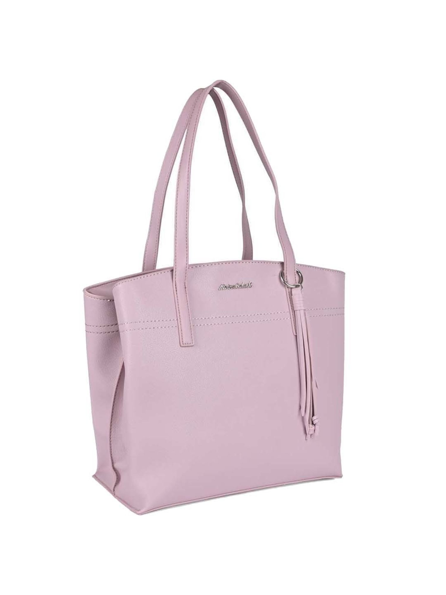 Calvin Klein Pink Leather Mercy Satchel Bag – COUTUREPOINT