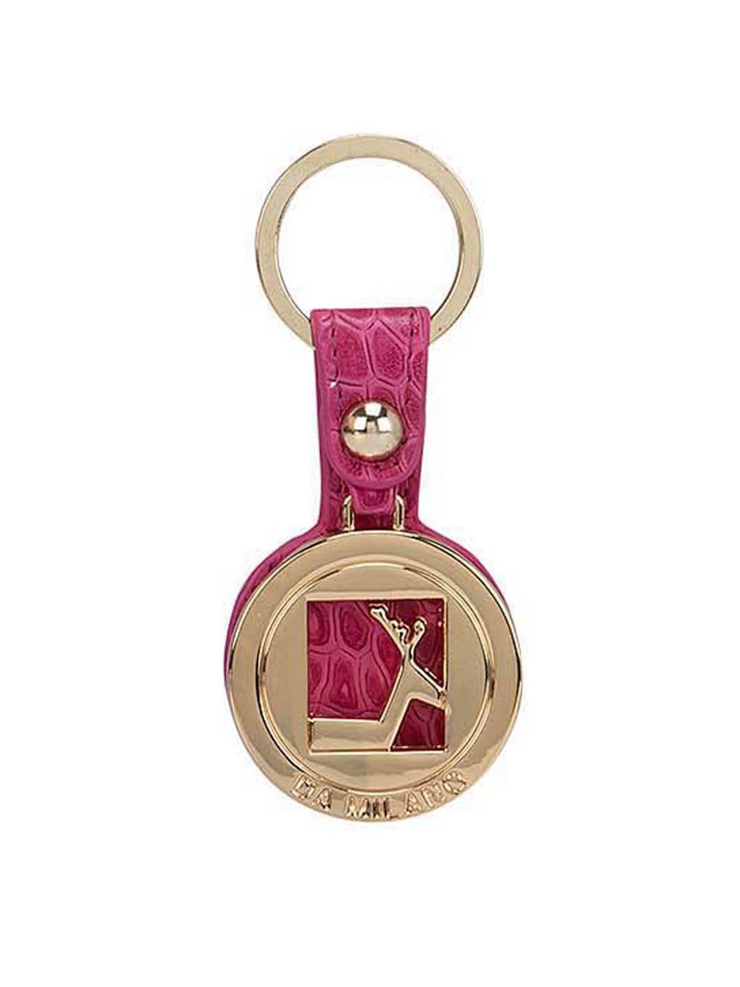 Louis Vuitton Pink Colorline Bag Charm Key Holder