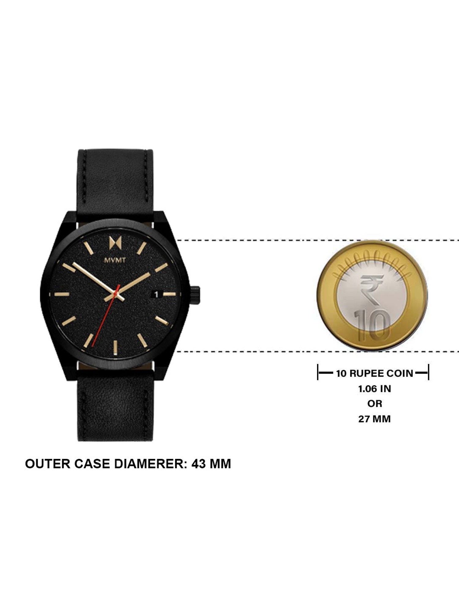 Buy MVMT 28000053-D Caviar Analog for Tata at Best @ Men Price CLiQ Watch