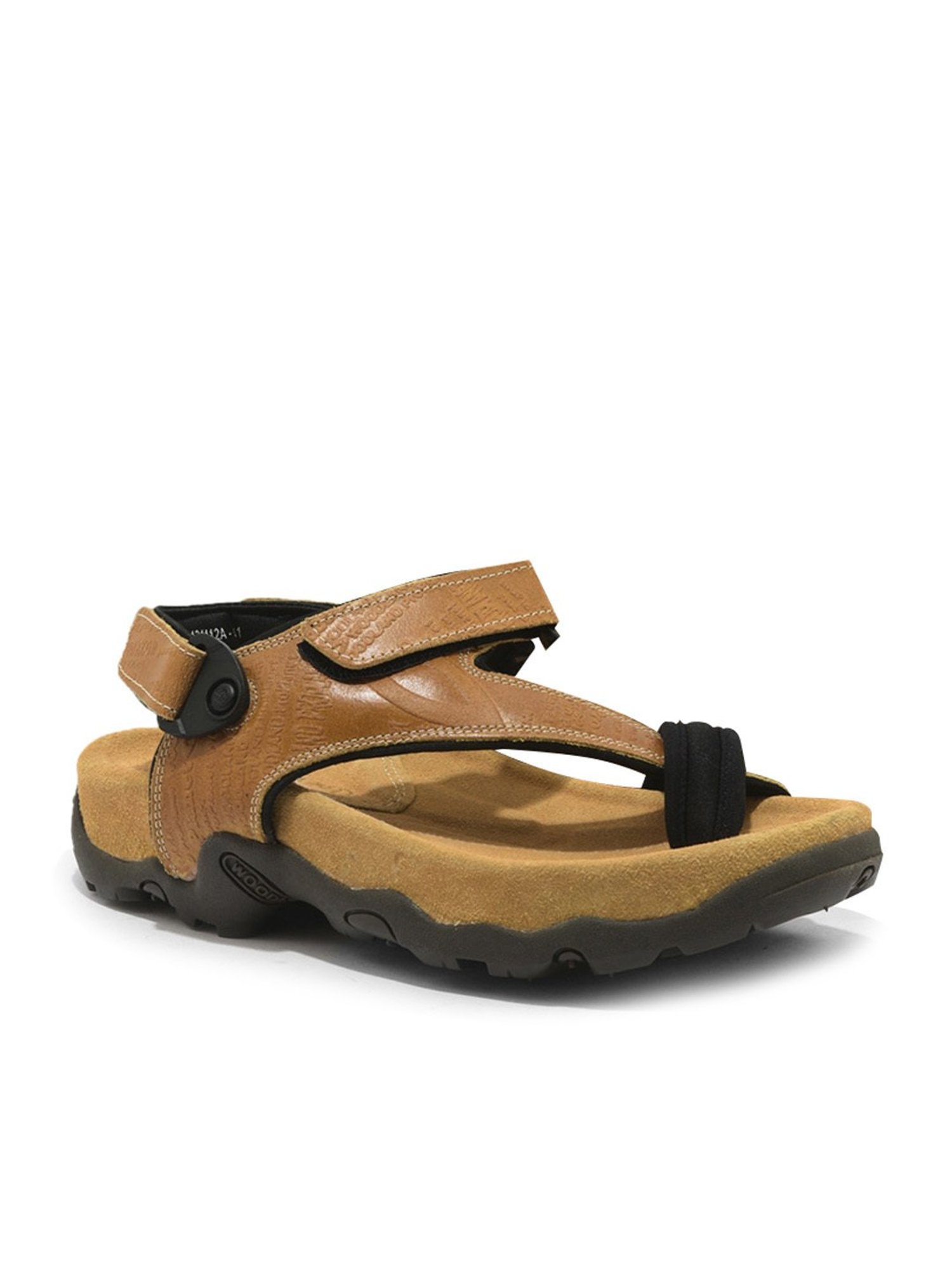Buy Woodland ProPlanet Men Brown Outdoor Performance Leather Sandals -  Sports Sandals for Men 1373524 | Myntra