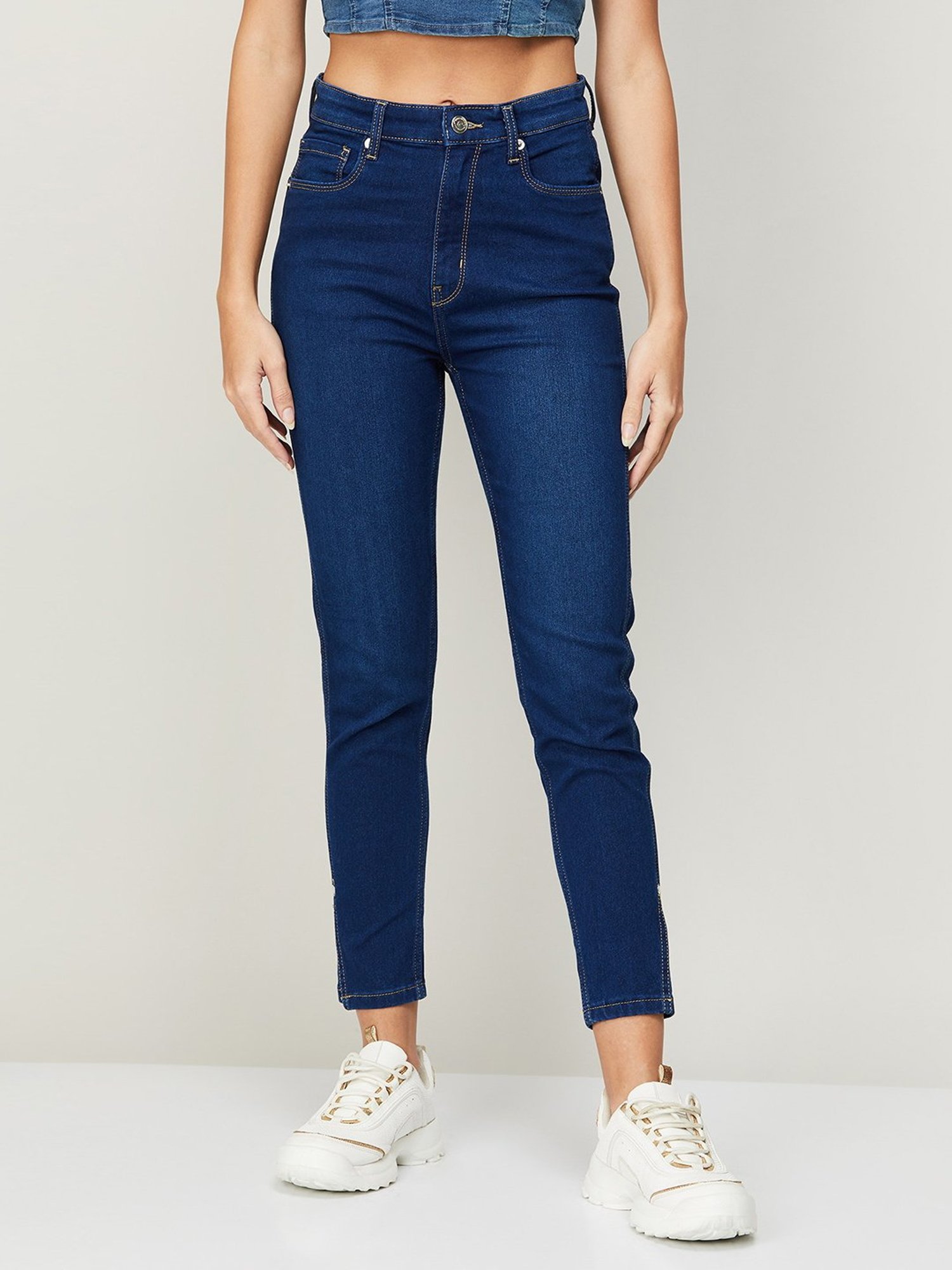 The Annabelle Judy Blue High Waisted Straight Leg Jeans – Emma Lou's  Boutique