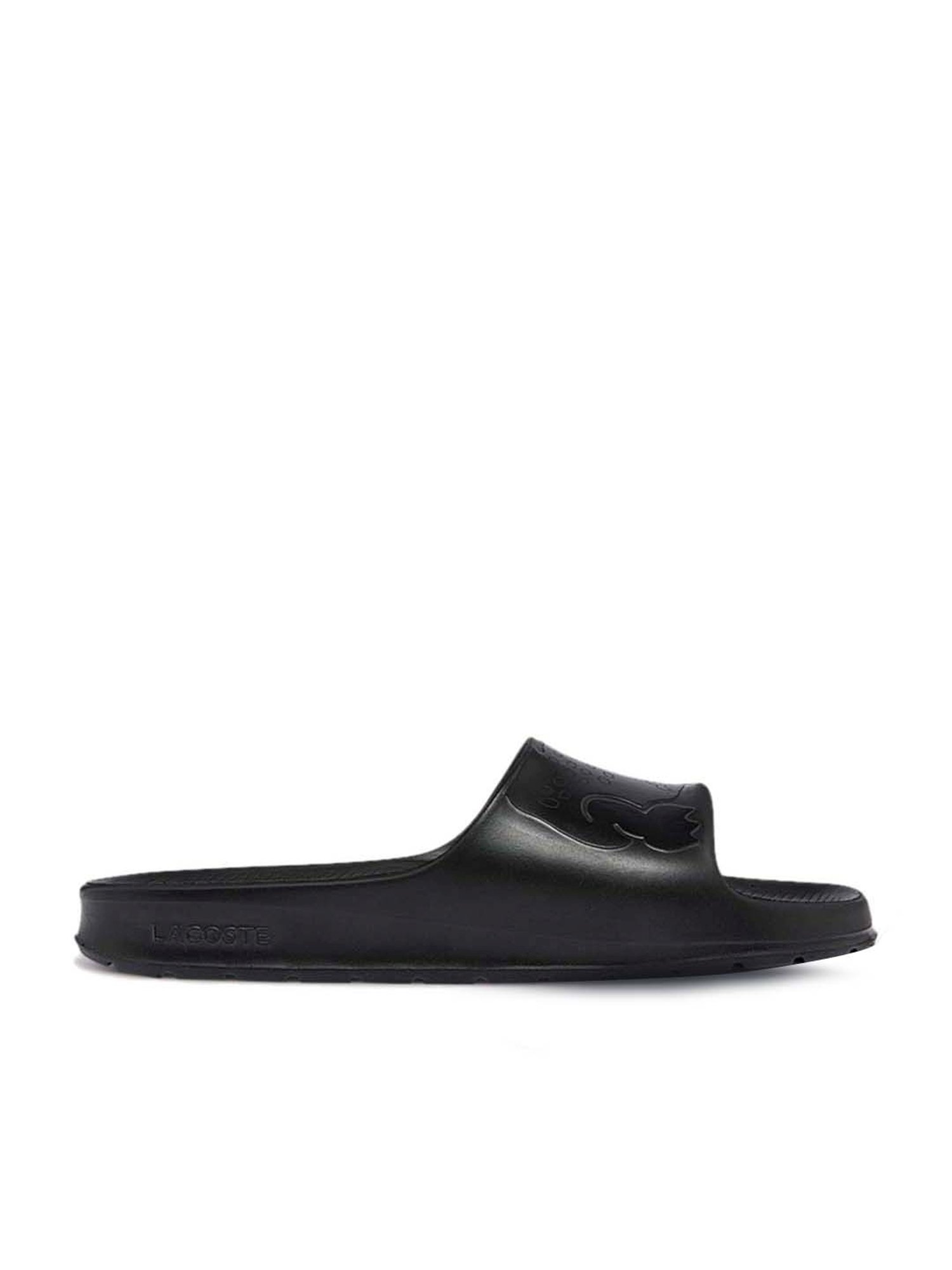 Buy Lacoste Men s Croco 2.0 Black Slides for Men at Best Price